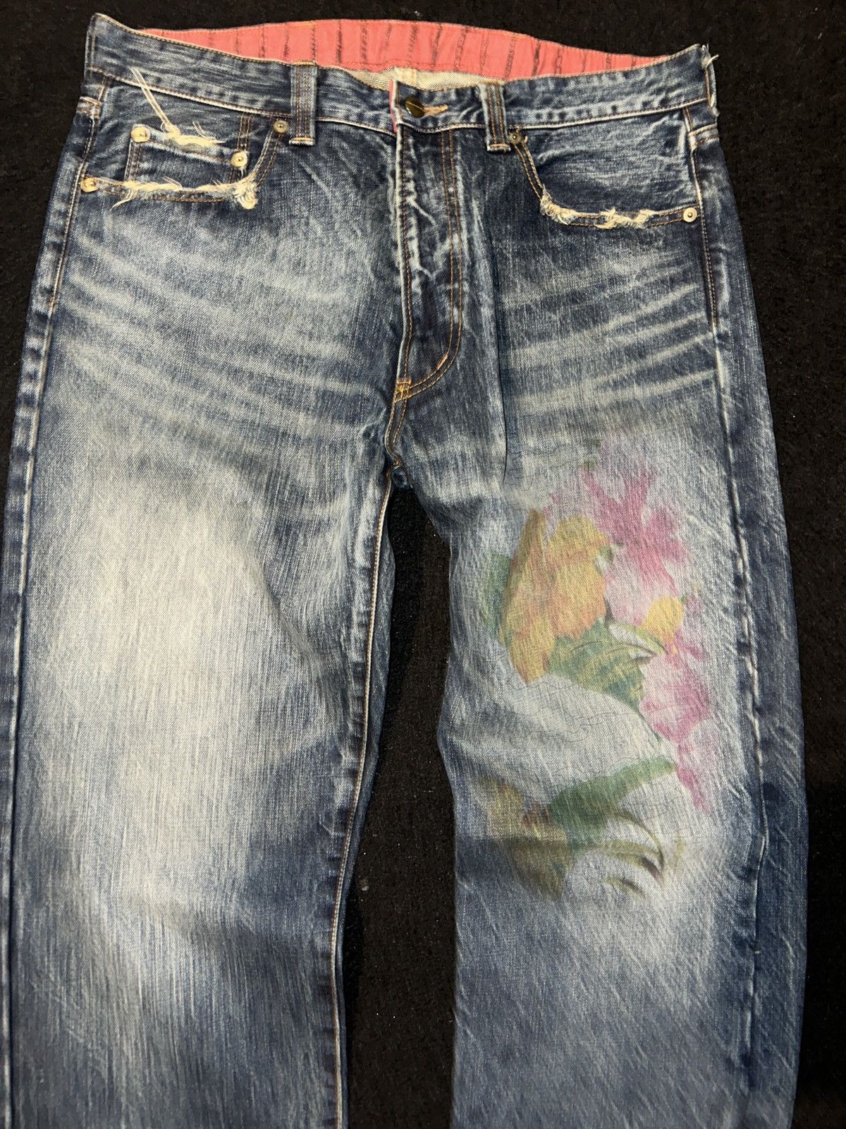 PHENOMENON Phenomenon floral jeans Size US 34 / EU 50 - 2 Thumbnail