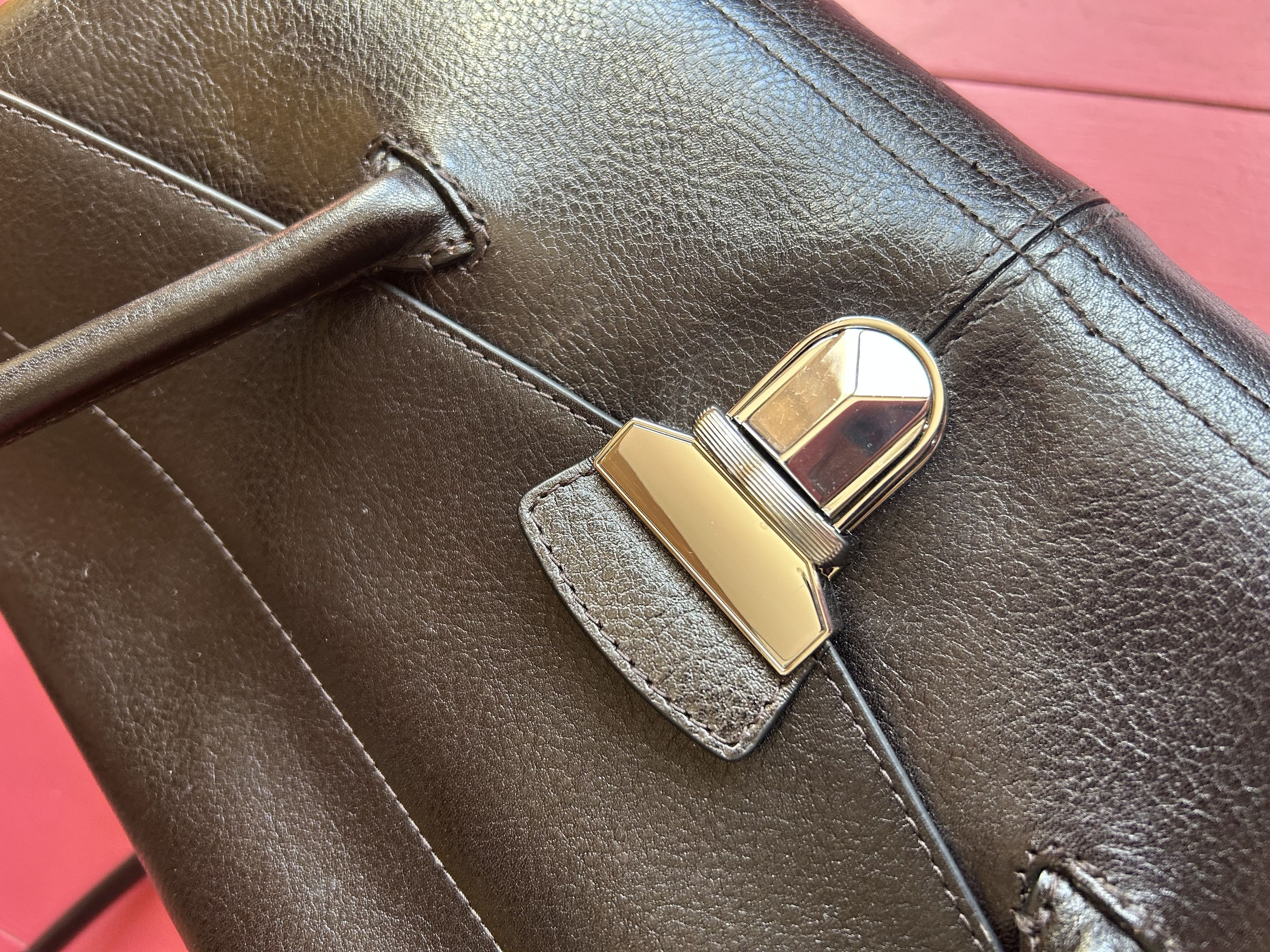 Lemaire Lemaire leather gear shoulder bag Size ONE SIZE - 8 Thumbnail
