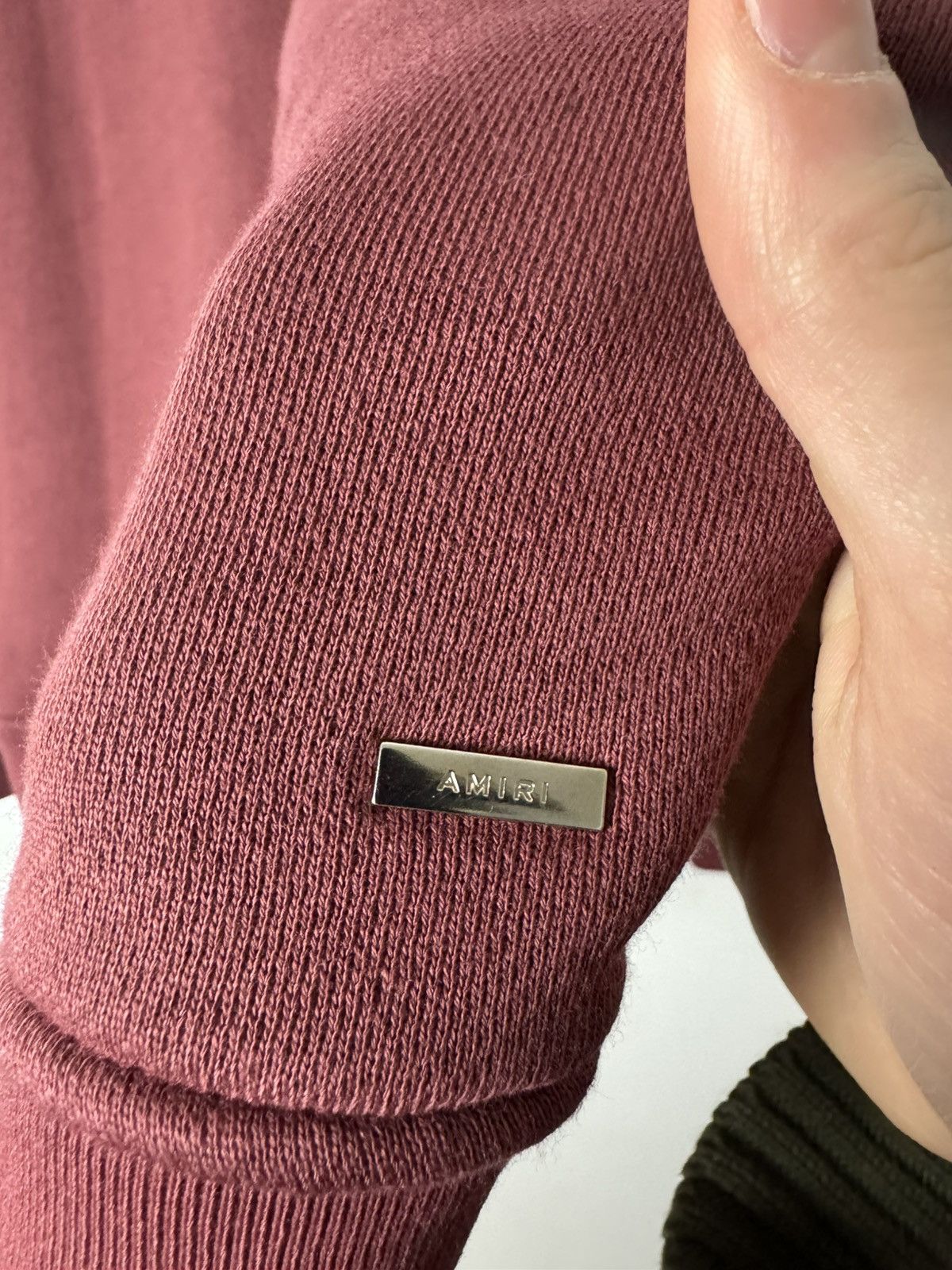 Amiri Amiri Sweatshirt Crewneck Maroon Burgundy Luxury Designer Size US L / EU 52-54 / 3 - 17 Thumbnail