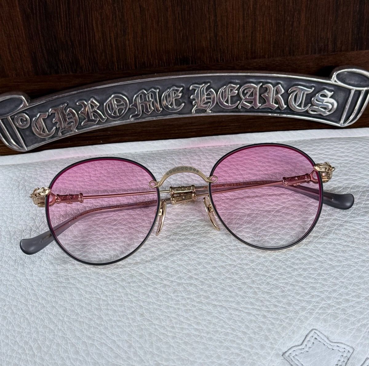 Chrome Hearts Chrome Hearts BUBBA - A 1/1 Sunglasses Size ONE SIZE - 1 Thumbnail