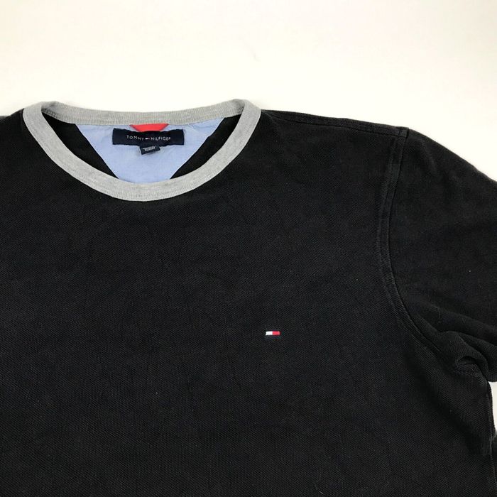 Tommy Hilfiger Tommy Hilfiger Shirt Size Large L Black Tee Short Sleeve Men Adult Top Casual TH Size US L / EU 52-54 / 3 - 2 Preview