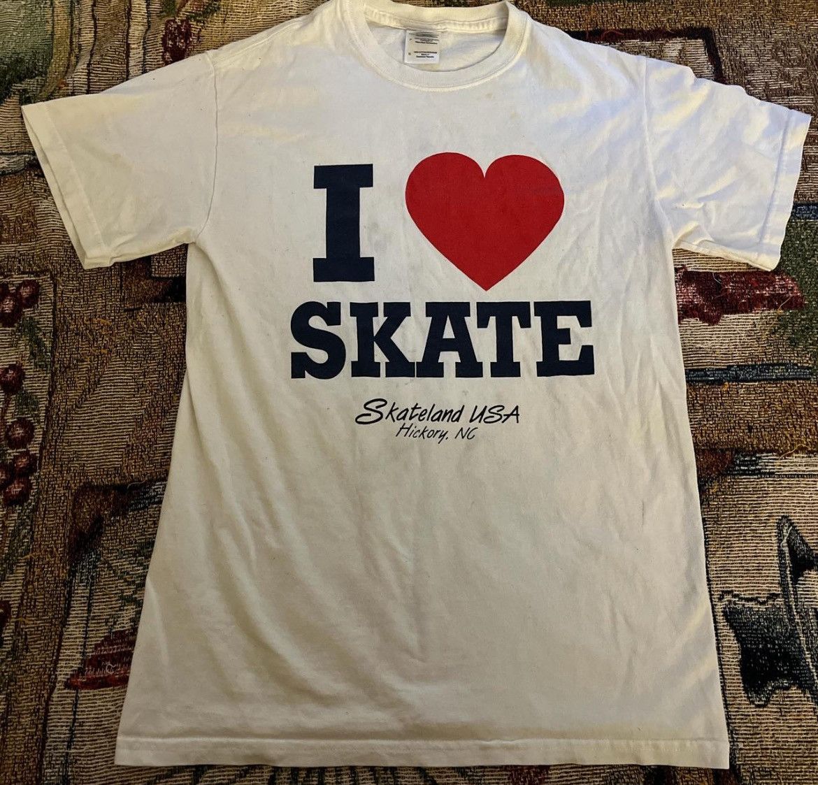 Gildan 90s i love skate cotton tshirt Size US S / EU 44-46 / 1 - 1 Thumbnail