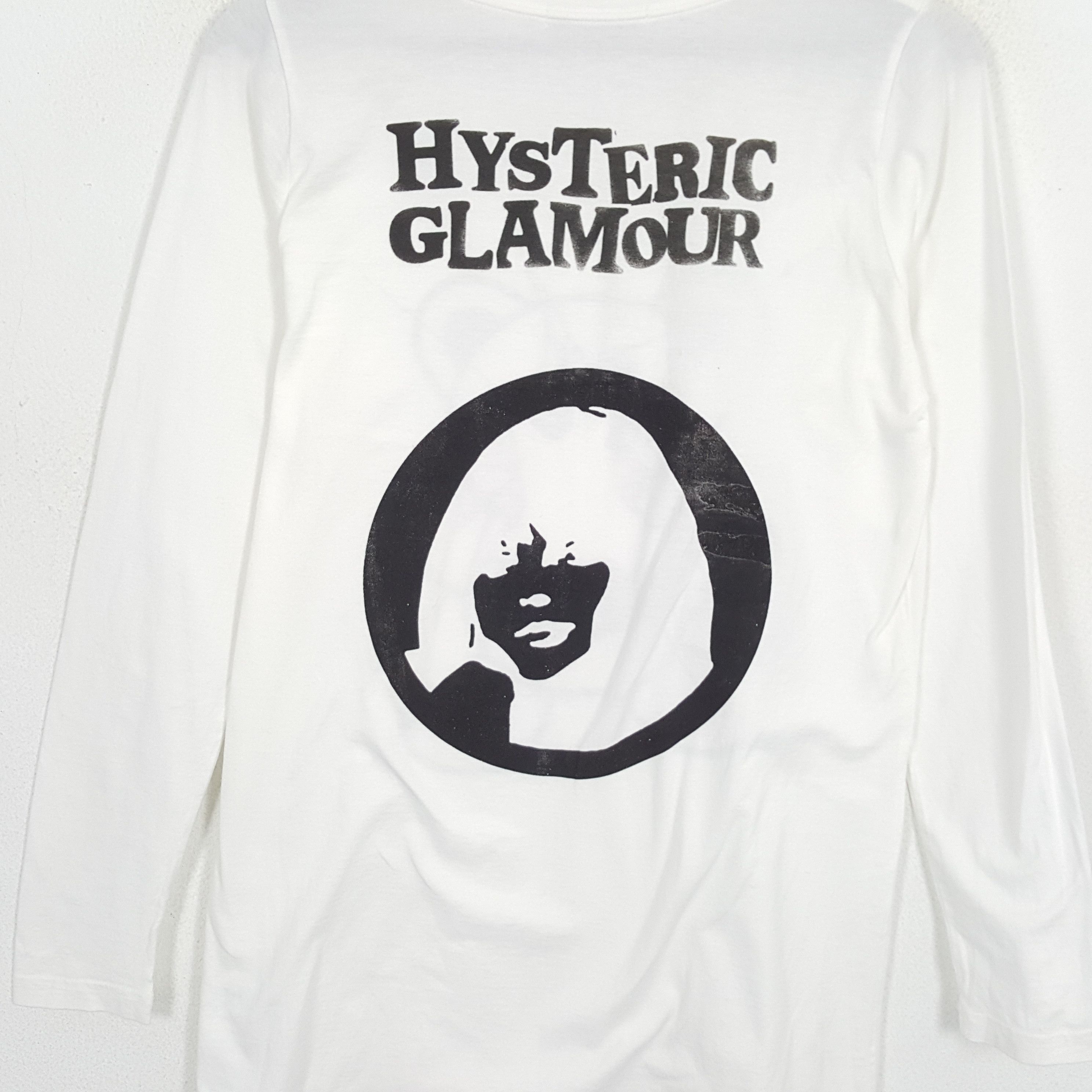Hysteric Glamour × Japanese Brand × Vintage HYSTERIC GLAMOUR Japanese Brand Custom Art Tshirt Size S / US 4 / IT 40 - 2 Thumbnail