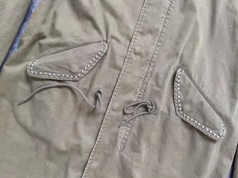 Saint Laurent Paris Saint Laurent Paris Military Green Studs Size US XS / EU 42 / 0 - 2 Thumbnail