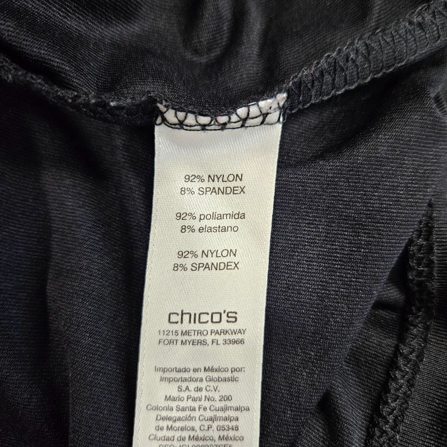 Vintage Chiocs Womens Tank Top Sz XL Solid Black Scoop Neck Nylon Blend Size XL / US 12-14 / IT 48-50 - 5 Thumbnail