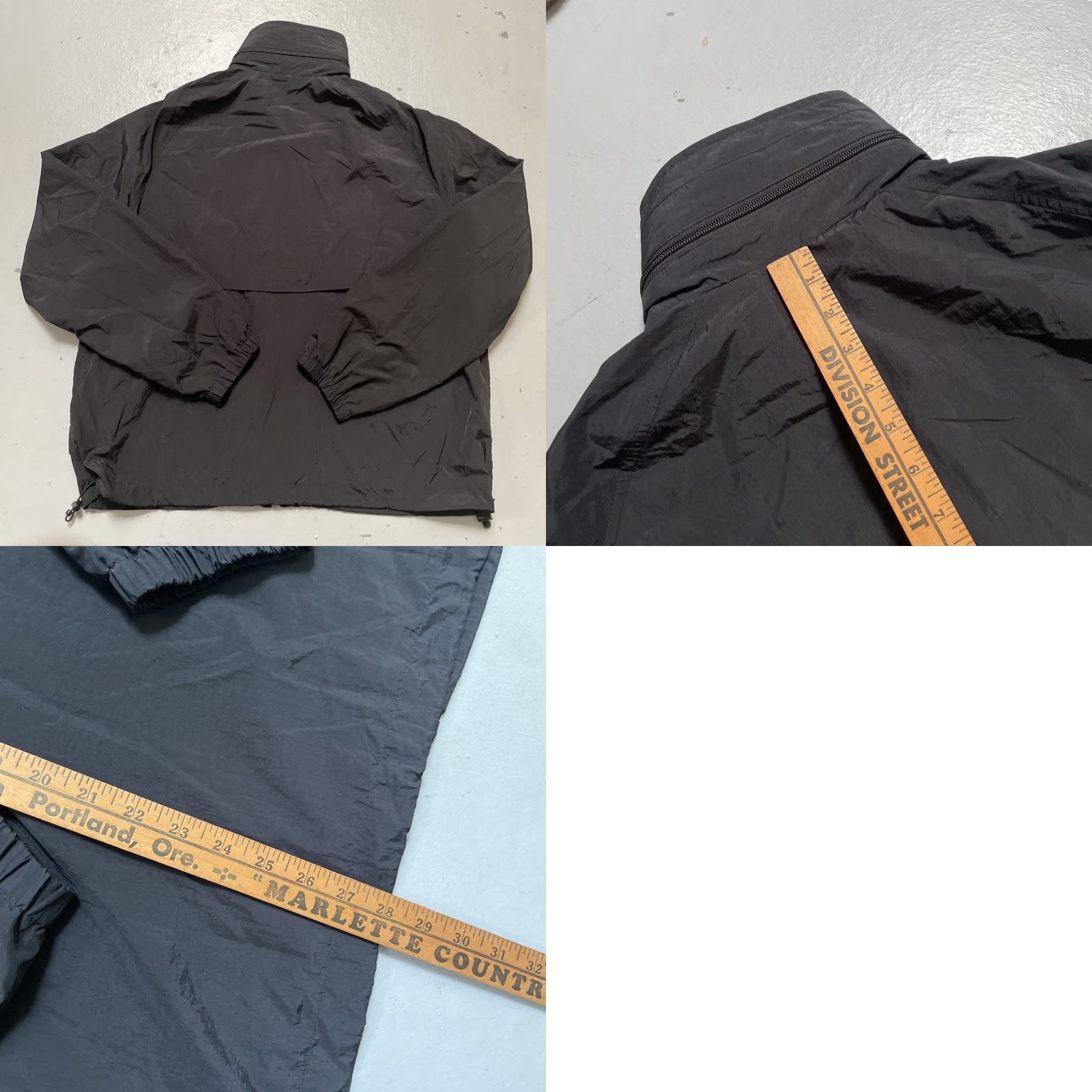 Vintage Rassvet Paccbet Track Windbreaker Jacket Black XL Unisex Adults Windbreaker Polyamide Outdoor City Classic Designer Jacket XL Black Rassvet Paccbet Size US XL / EU 56 / 4 - 8 Thumbnail