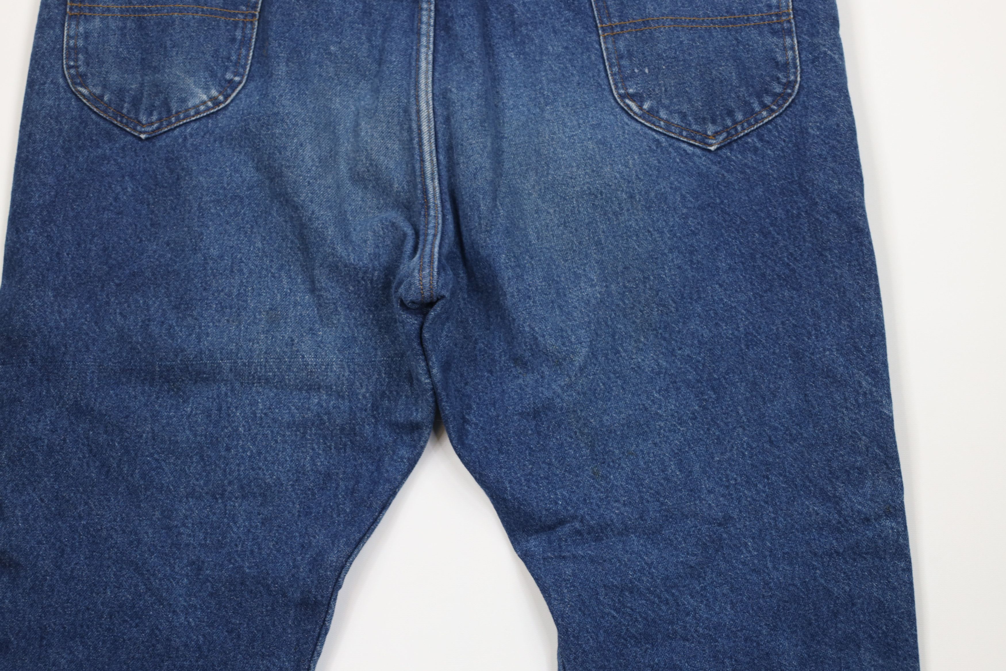 L.L. Bean Vintage 90s LL Bean Flannel Lined Straight Leg Jeans USA Size US 44 / EU 60 - 12 Thumbnail