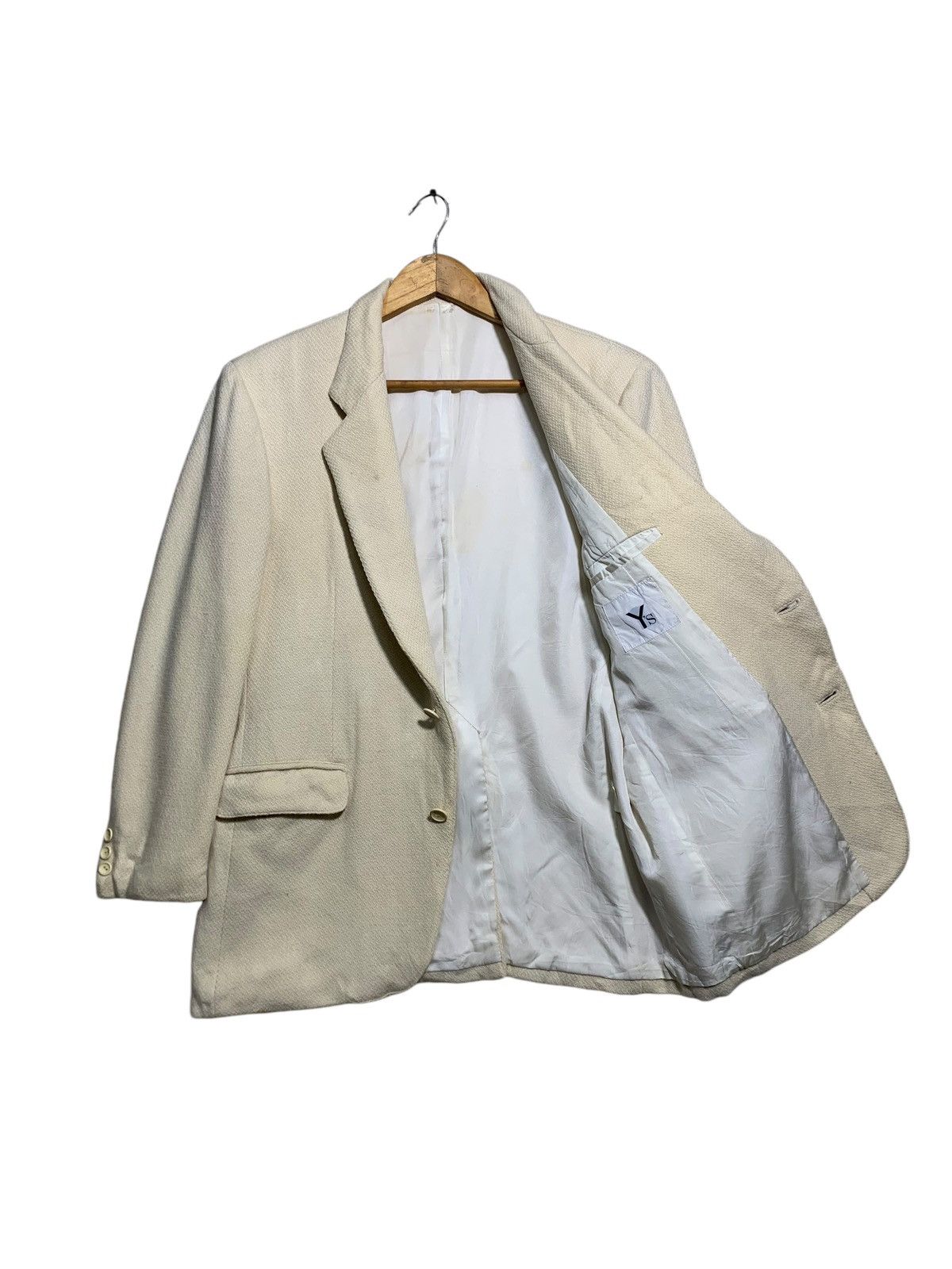 Y's × Yohji Yamamoto 🔥VTG Y’s YOHJI YAMAMOTO WOOL MENS CASUAL JACKET Size US M / EU 48-50 / 2 - 2 Thumbnail