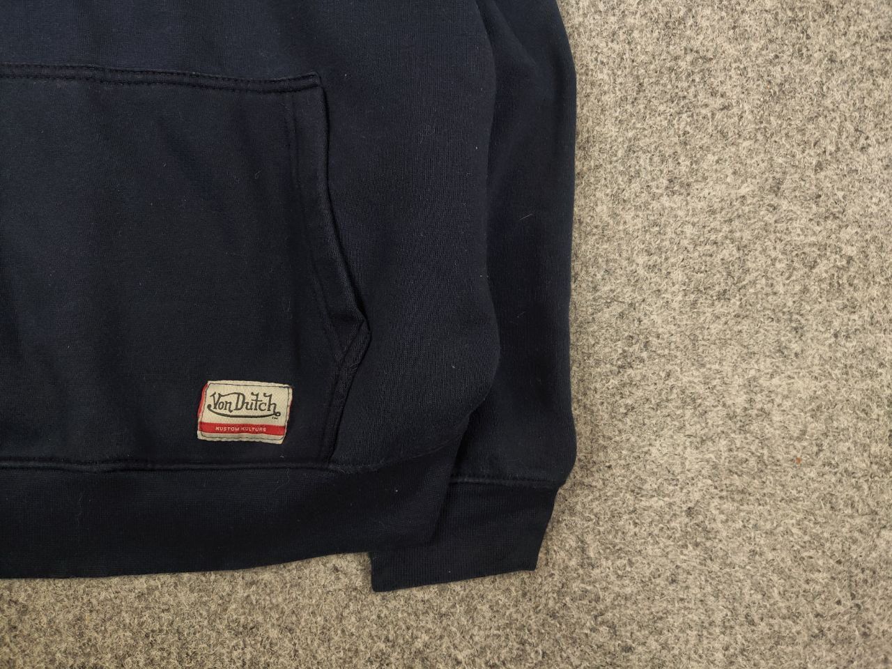 Vintage Vintage Von Dutch logo Blue Hoodie Y2K Style Size US S / EU 44-46 / 1 - 10 Thumbnail