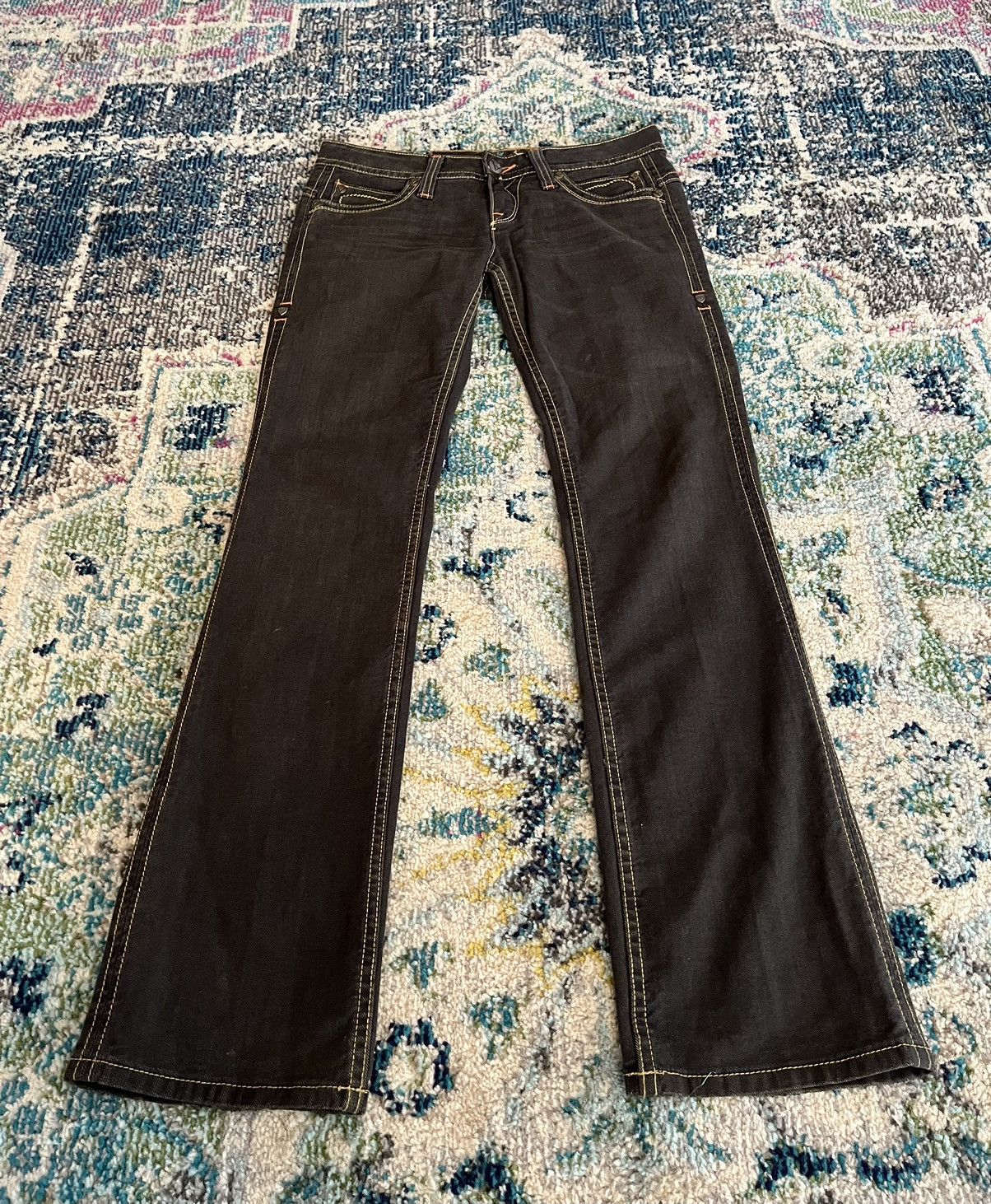 True Religion Straight Black | Grailed