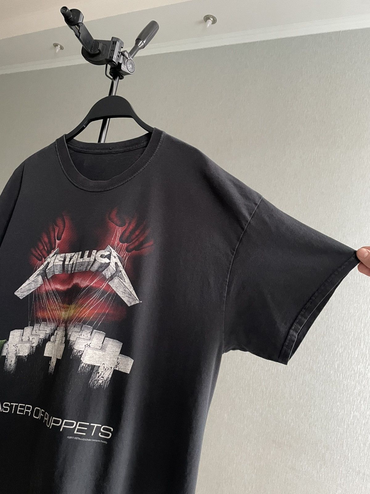 Metallica Metallica- 1986 Master Of Puppets: 2017 An Album Promo Tee Size US XL / EU 56 / 4 - 6 Thumbnail