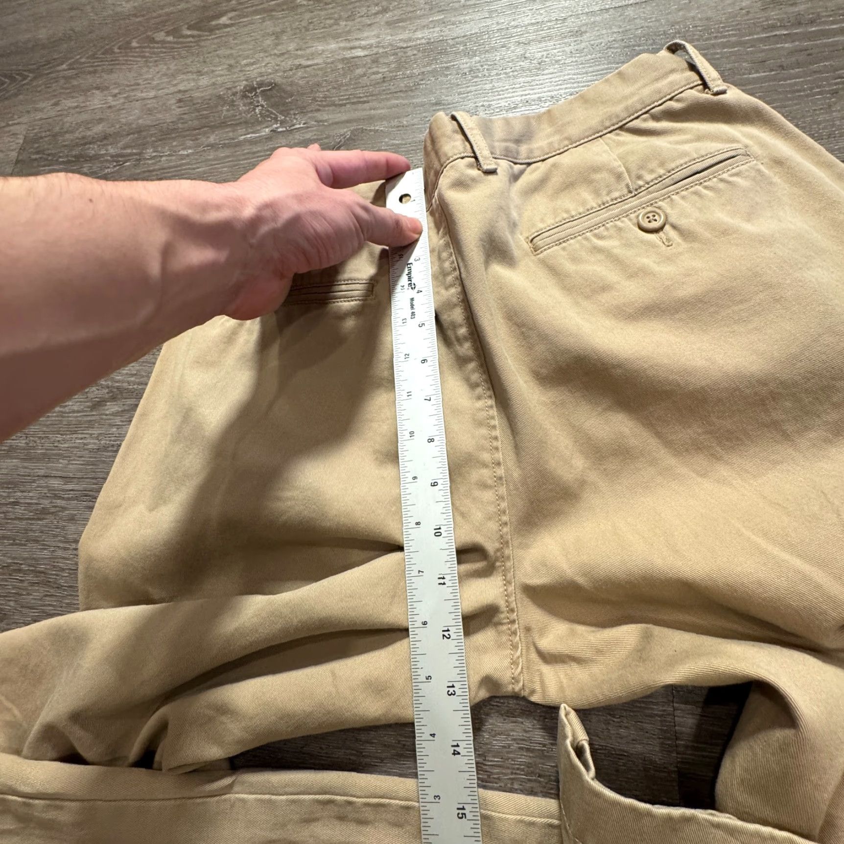 J.Crew J.CREW Pants Slim Beige 32x32 Regular 100% Cotton Chino Mens Straight Modern Vintage No Size US 32 / EU 48 - 7 Thumbnail
