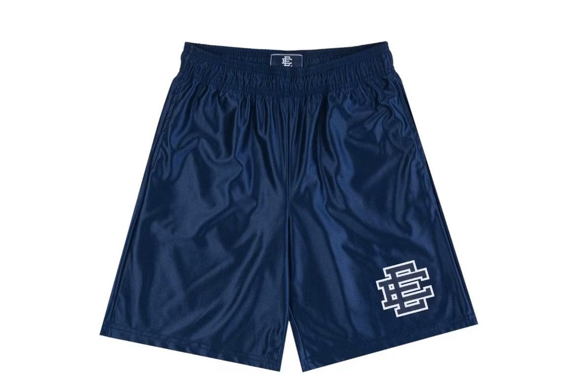 Eric Emanuel Eric Emanuel EE shiny navy baggy shorts medium Size US 30 / EU 46 - 1 Thumbnail