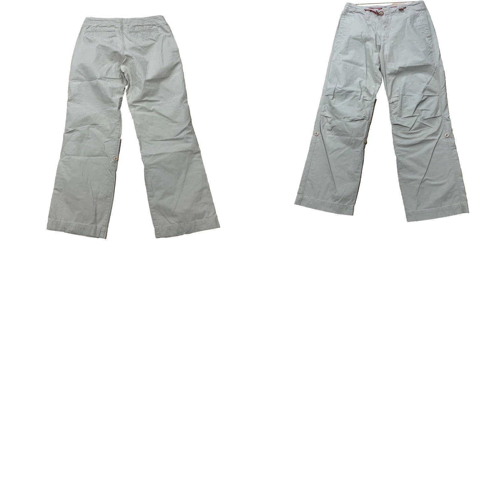 Banana Republic VINTAGE Banana Republic Pants Cargo Slim 2004 Y2K Adult M 34x31 Beige Cotton Canvas Mens Size US 31 - 11 Thumbnail