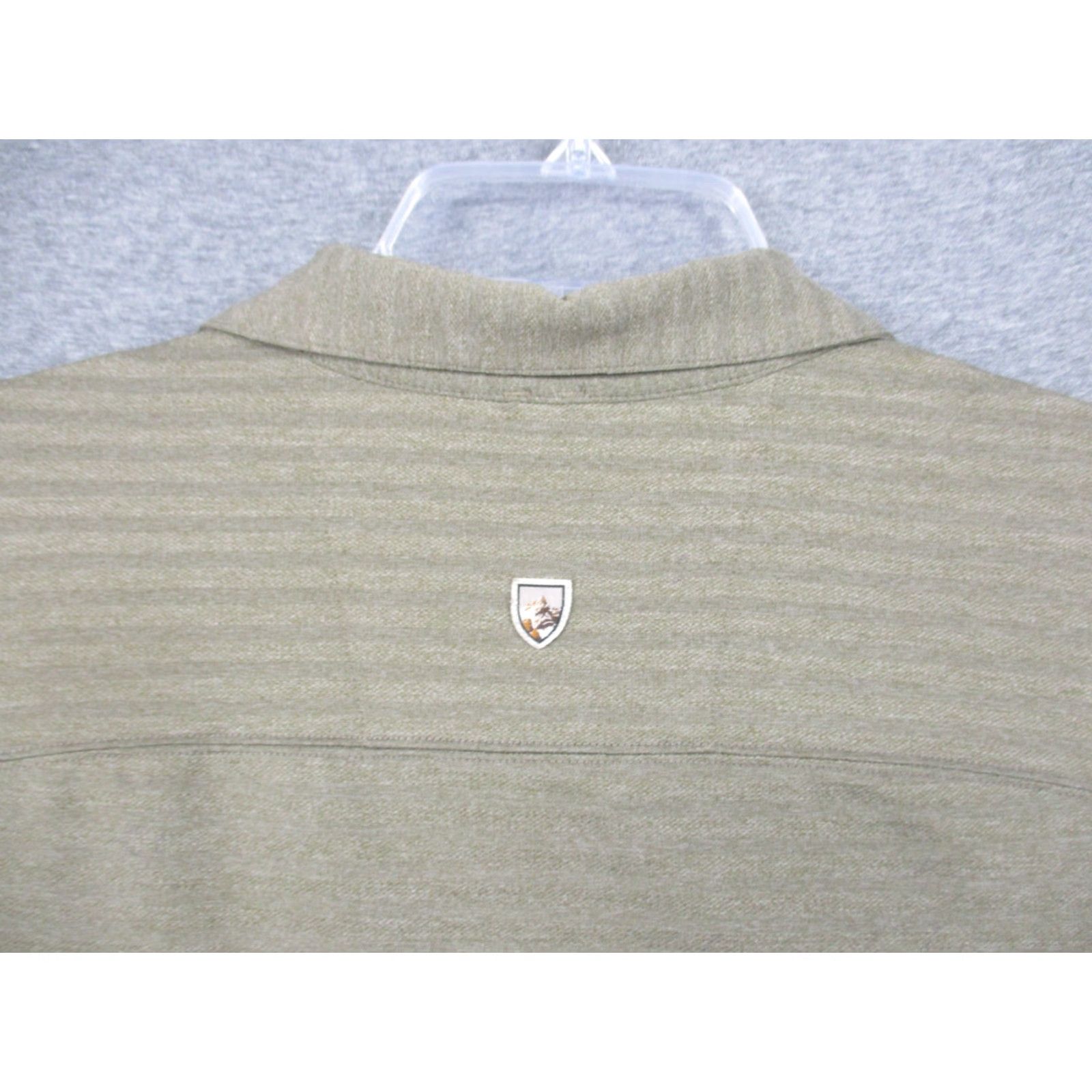 Vintage Kuhl Polo Shirt Mens XL Green Wildfibre Cotton Pocket Stretch Golf Shirt Size US XL / EU 56 / 4 - 4 Thumbnail