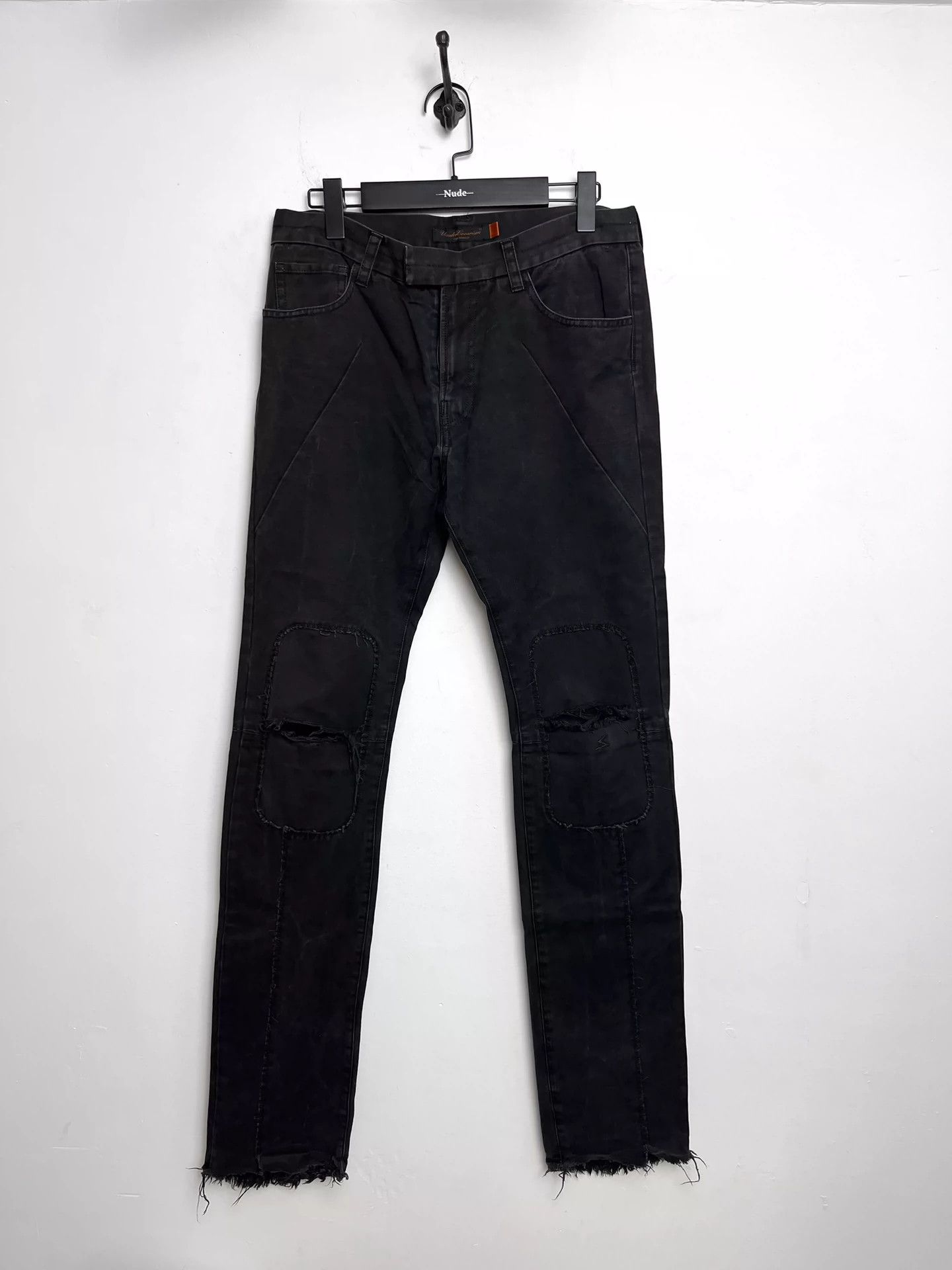 Undercover The Undercover Black Knee Knife The Jeans - -DMC Size US 38 / EU 54 - 1 Thumbnail