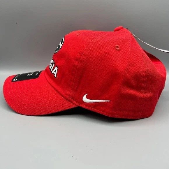 Nike Georgia Bulldogs x Nike Club Hat Men M-L Strap Back Cotton Size ONE SIZE - 7 Thumbnail