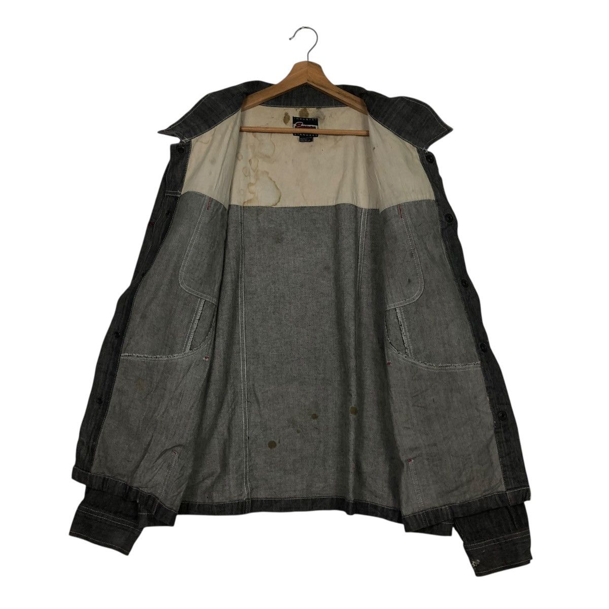 Vintage 🔥VINTAGE DENIM CHORE WORK JACKET ENYCEE ISSEY MIYAKE Size US XXL / EU 58 / 5 - 14 Thumbnail