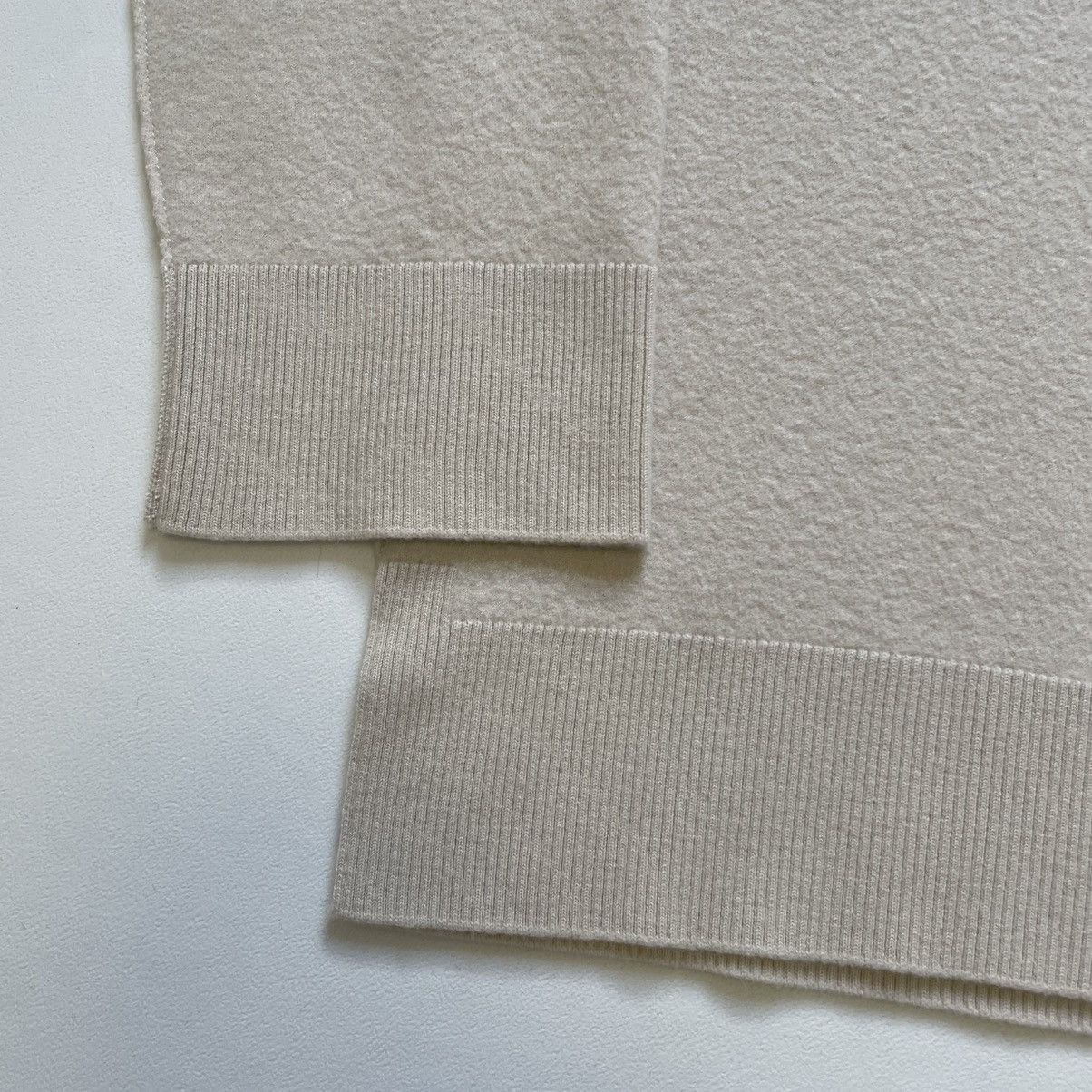 Issey Miyake Cream Wool ‘Inside Out Seams’ Sweater Size US L / EU 52-54 / 3 - 5 Thumbnail