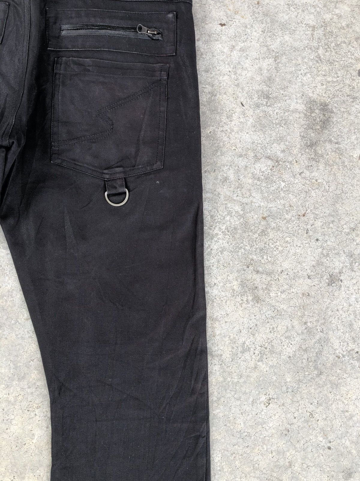 If Six Was Nine Semantic Design Flared Jeans Wax Jeans Size US 32 / EU 48 - 18 Thumbnail
