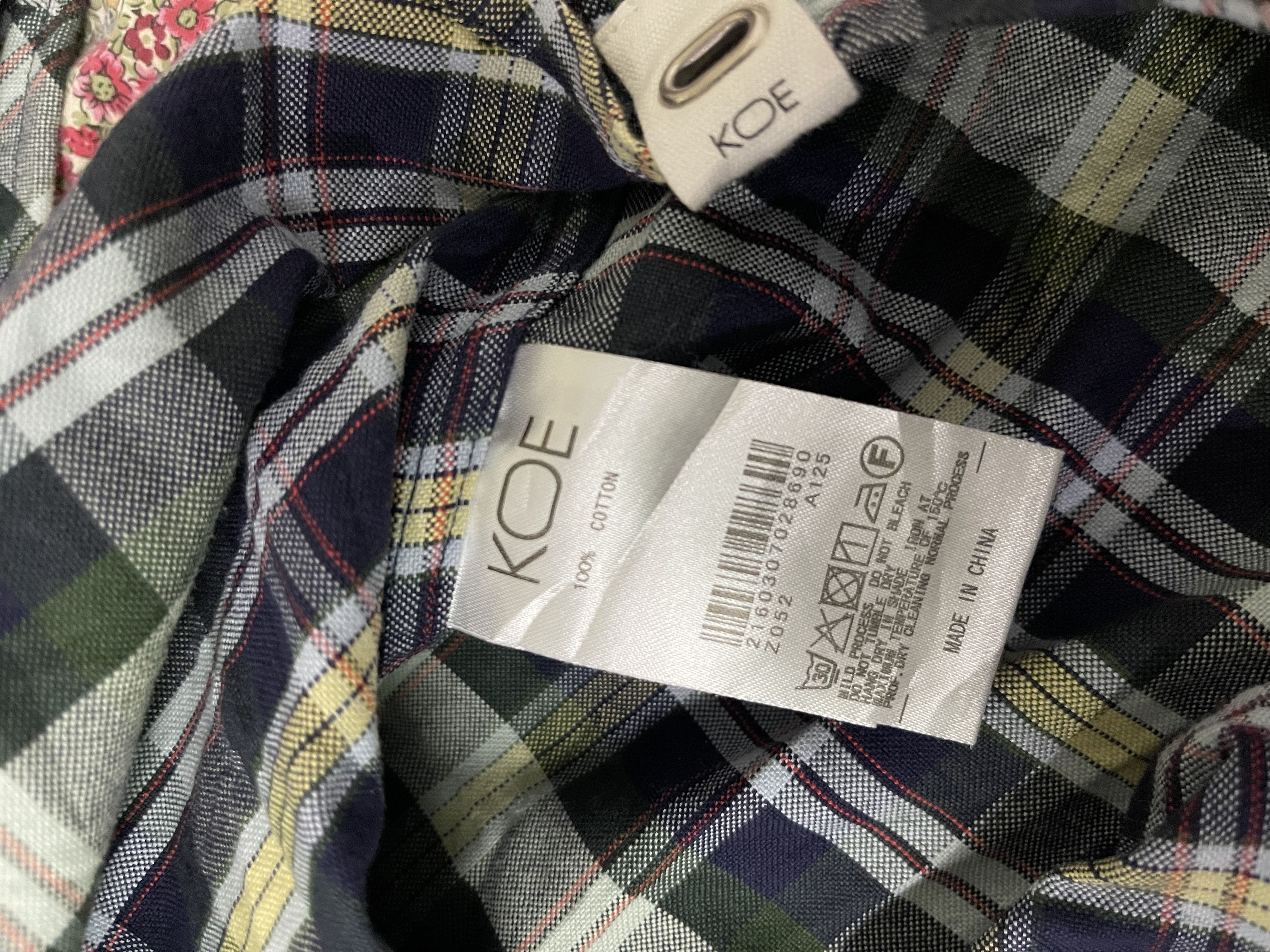 Thom Browne Koe x Thom Browne LongSleeve Checked Duck Shirt Size US S / EU 44-46 / 1 - 13 Thumbnail