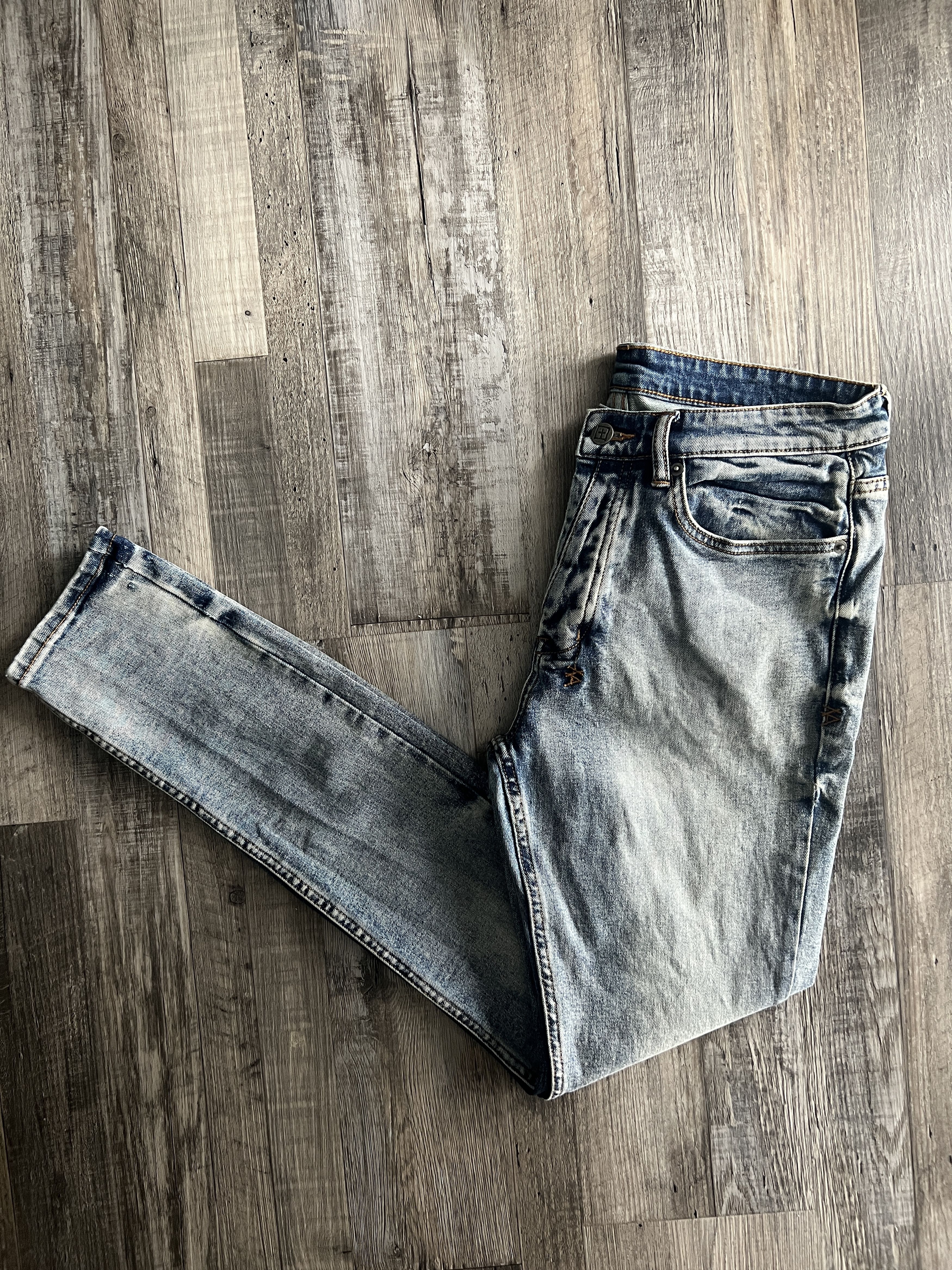 Ksubi Ksubi " Van Winkle Dripp " Skinny Jeans Size US 34 / EU 50 - 3 Thumbnail