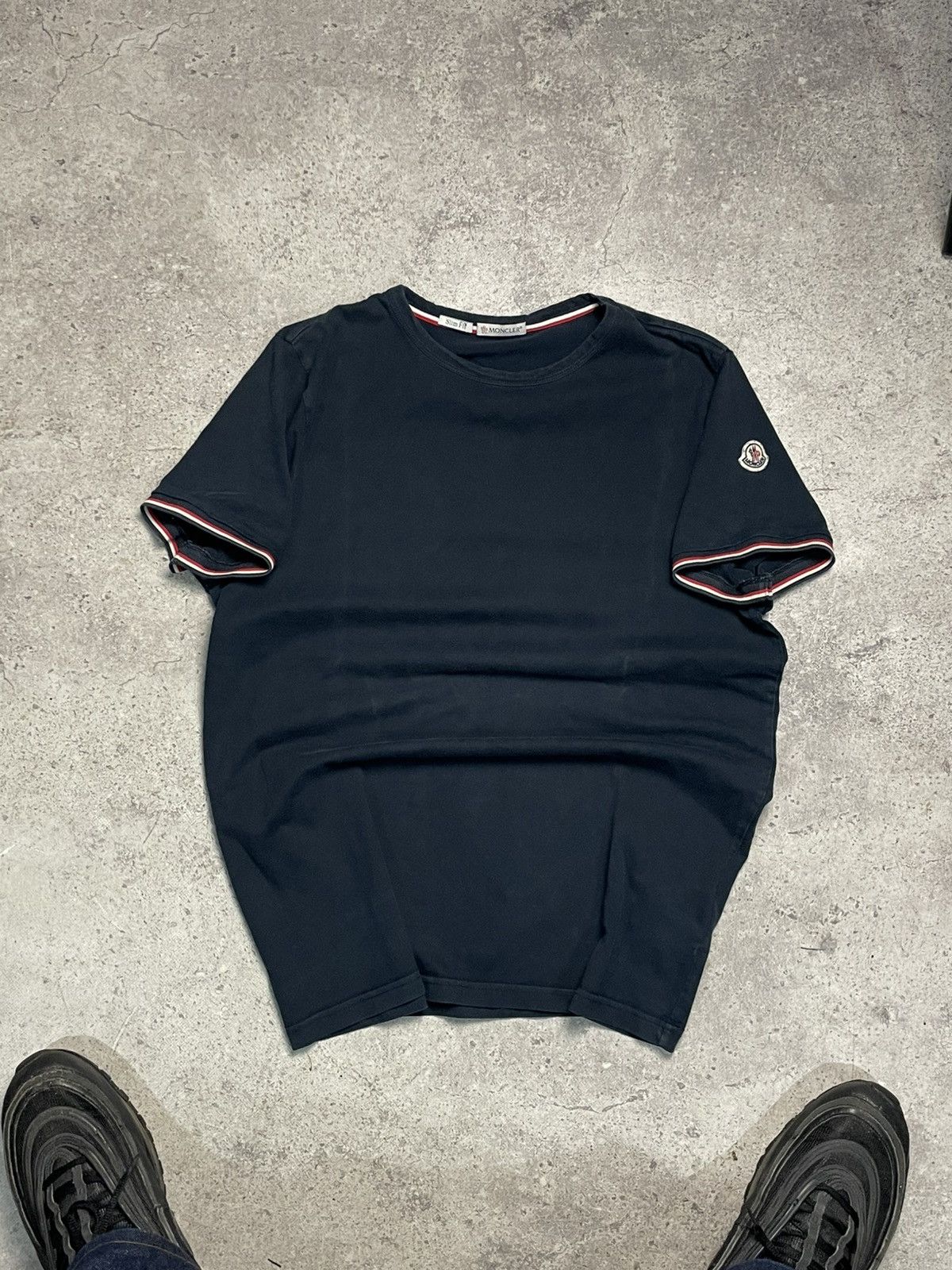 Moncler Moncler T Shirt Maglia Polo Corta Size US L / EU 52-54 / 3 - 1 Thumbnail