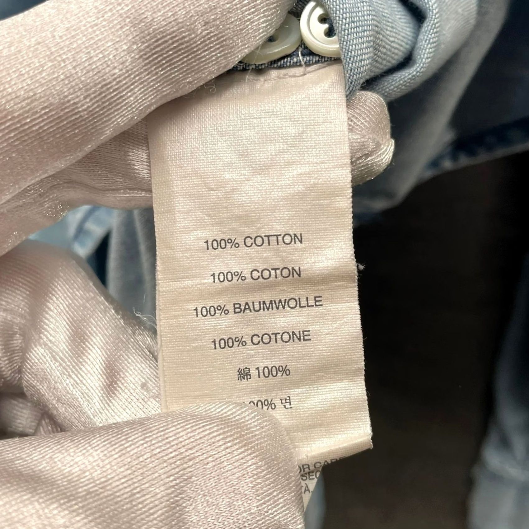 J.Crew J.Crew Chambray Button Down Shirt Womens 0 Light Blue Long Sleeve Cotton Western Size XS / US 0-2 / IT 36-38 - 6 Thumbnail