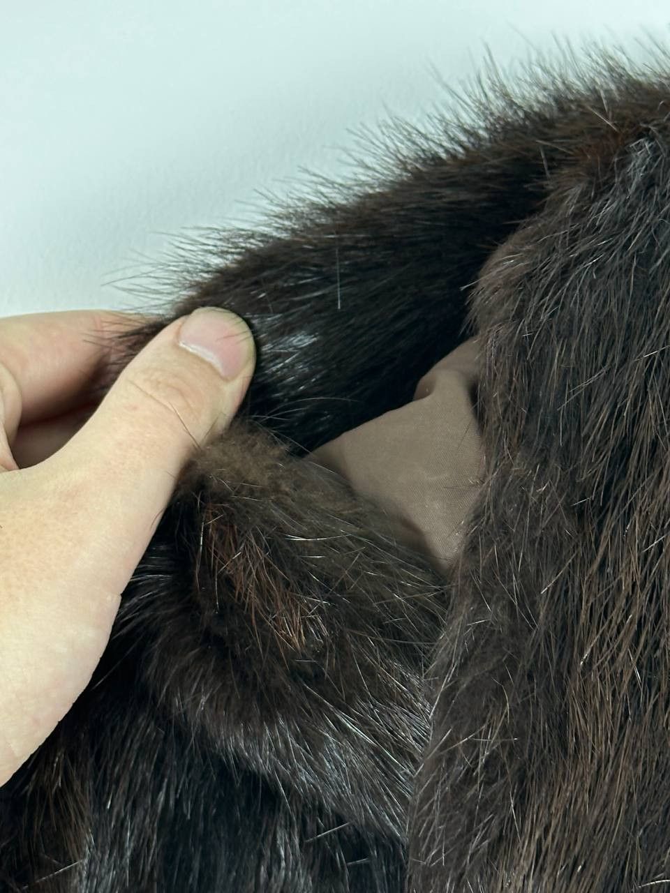 Vintage Vintage Real Fur Coat Luxury Brown Size L / US 10 / IT 46 - 15 Thumbnail