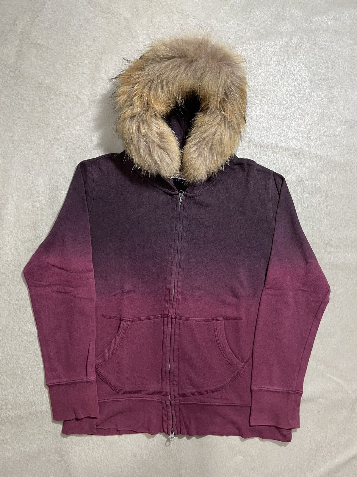 Japanese Brand Soleildor Zip Fur Hoodie ifsix lgb style Size US L / EU 52-54 / 3 - 1 Thumbnail