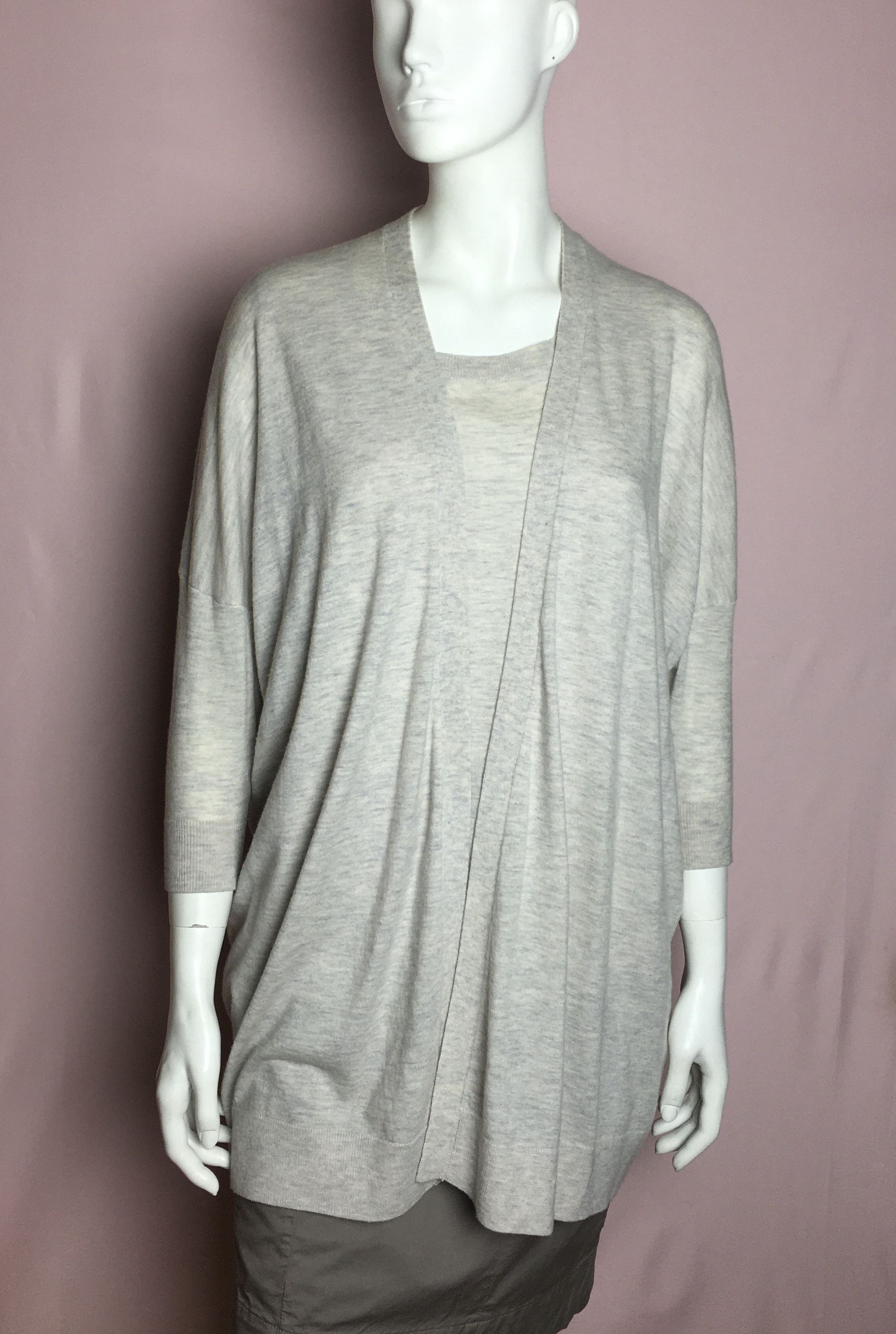 Other FFC Beige Wool Cashmere 2 pieces set Cardigan & Tank Top Size M / US 6-8 / IT 42-44 - 1 Thumbnail