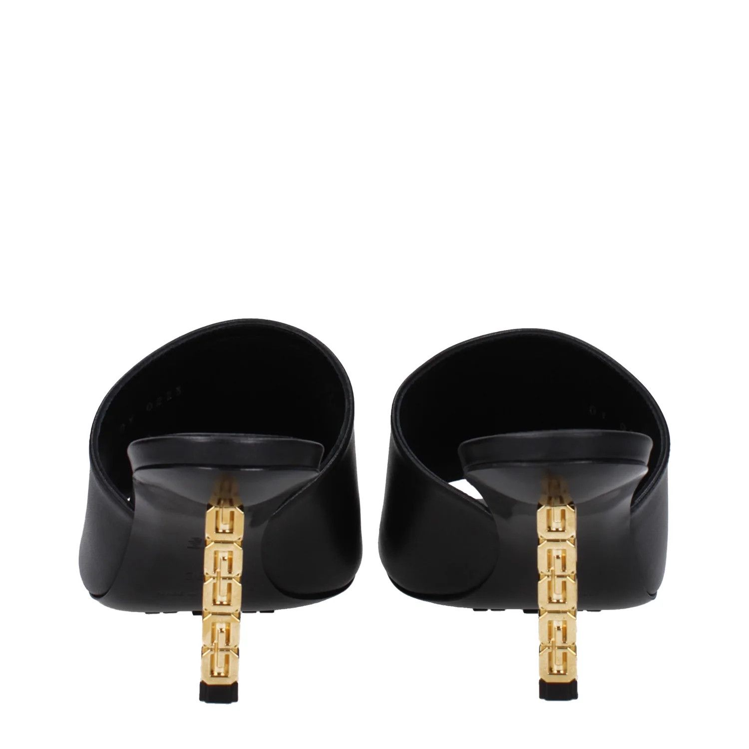 Givenchy ob1o1e1124 Leather Sandals in Black Size US 7.5 / IT 37.5 - 5 Thumbnail
