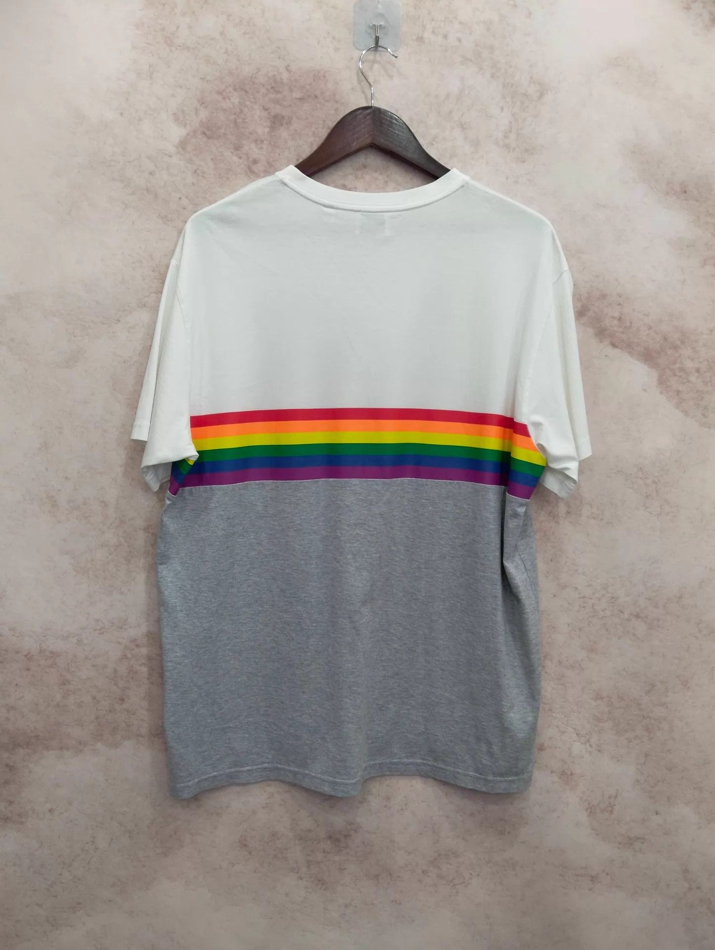 Burberry Burberry Rainbow Stripe Print Short Sleeve T-Shirt S Size US S / EU 44-46 / 1 - 2 Thumbnail