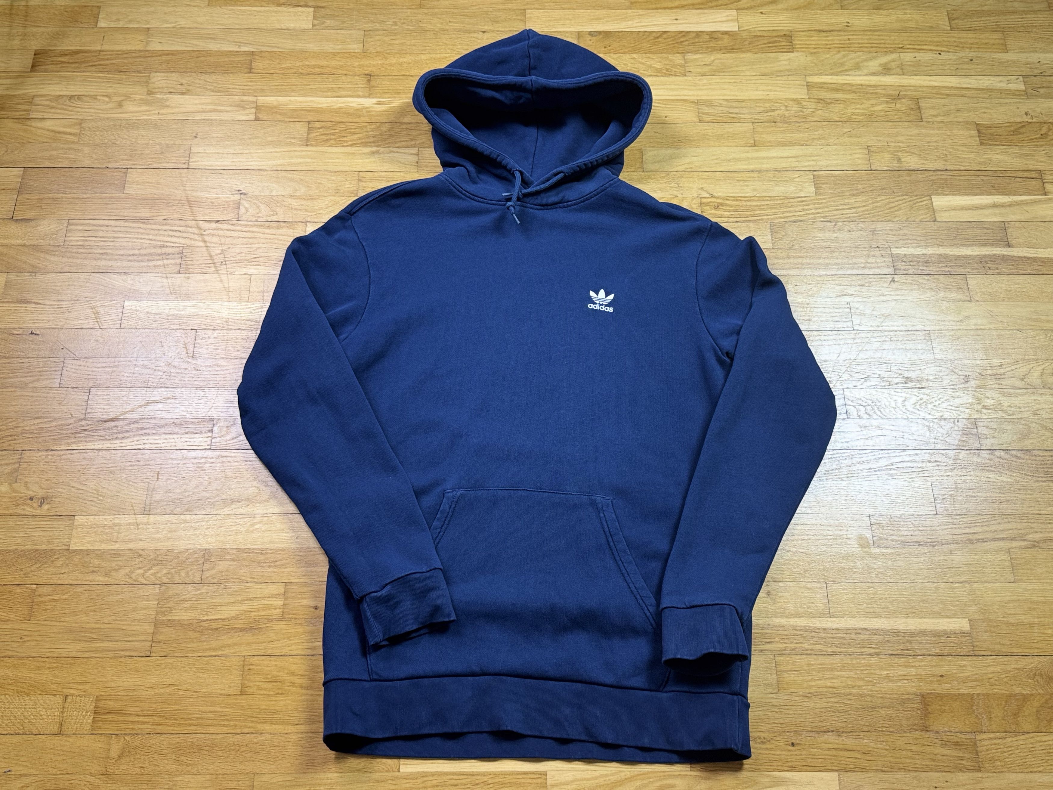 Adidas Dark blue hoodie ADIDAS ORIGINALS Size US M / EU 48-50 / 2 - 2 Thumbnail
