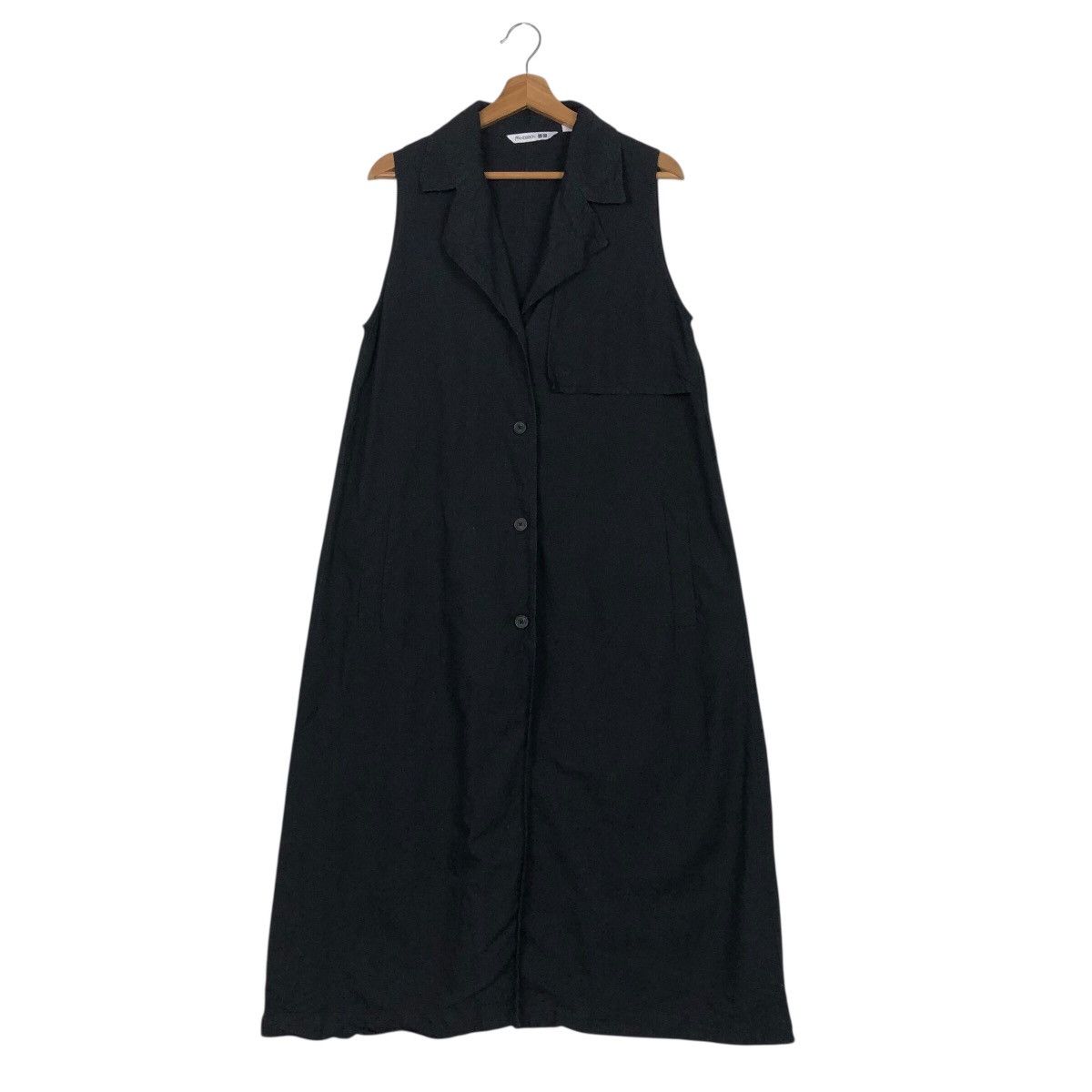 JW Anderson 📌Rich Black Runway Long Dress JW Anderson Uniqlo Size L / US 10 / IT 46 - 2 Thumbnail