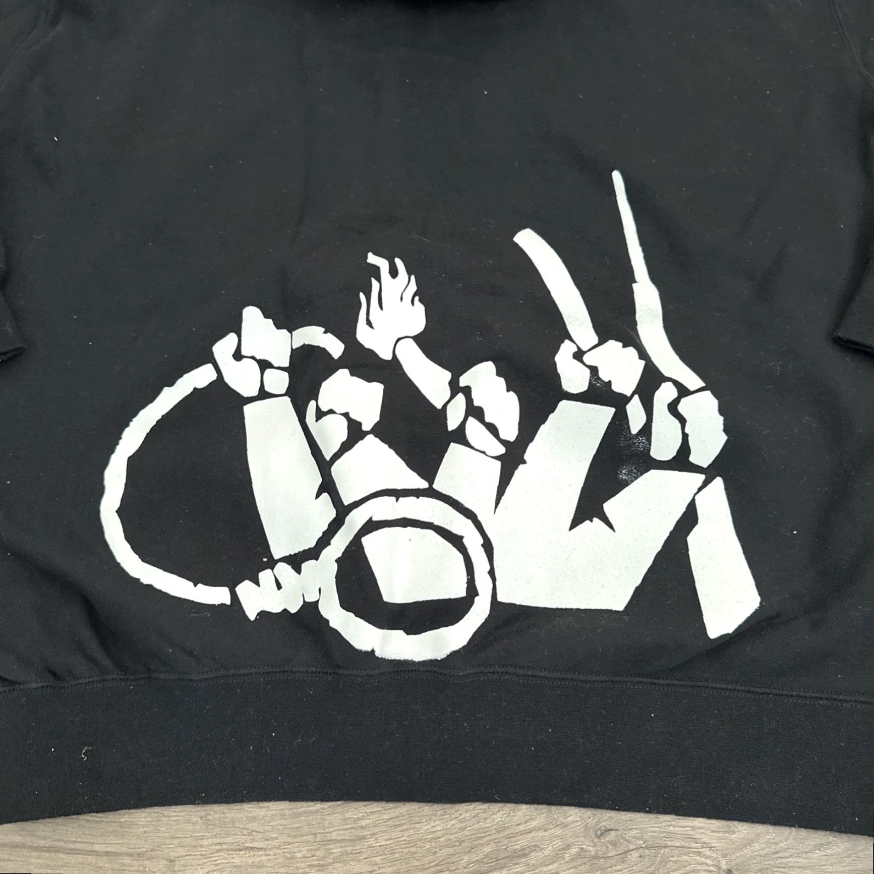 Gildan VINTAGE Ice Cube Hoodie City Hip Hop 2008 Lench Mob Records Double-Sided Black XL Pullover Crew Neck Unisex Adults Size US L / EU 52-54 / 3 - 7 Thumbnail