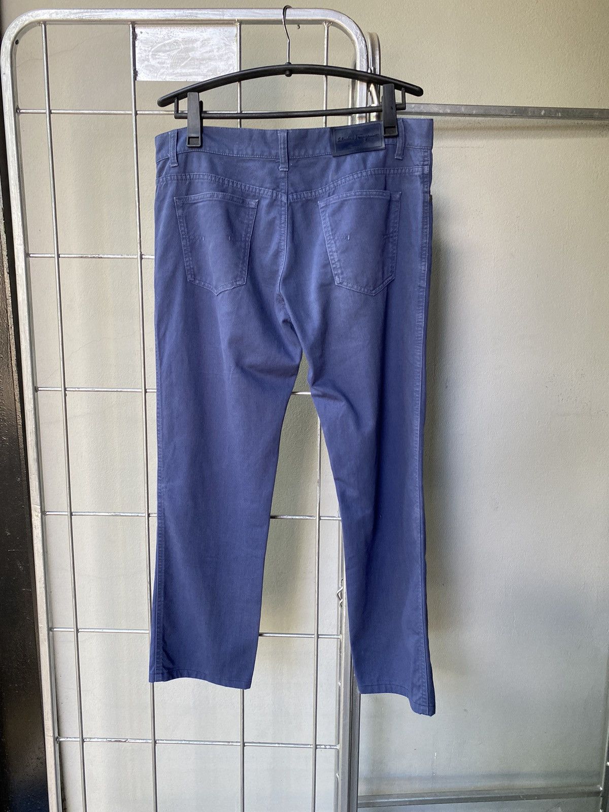 Salvatore Ferragamo Salvatore Ferragamo blue denim pants Size US 40 / EU 56 - 6 Thumbnail