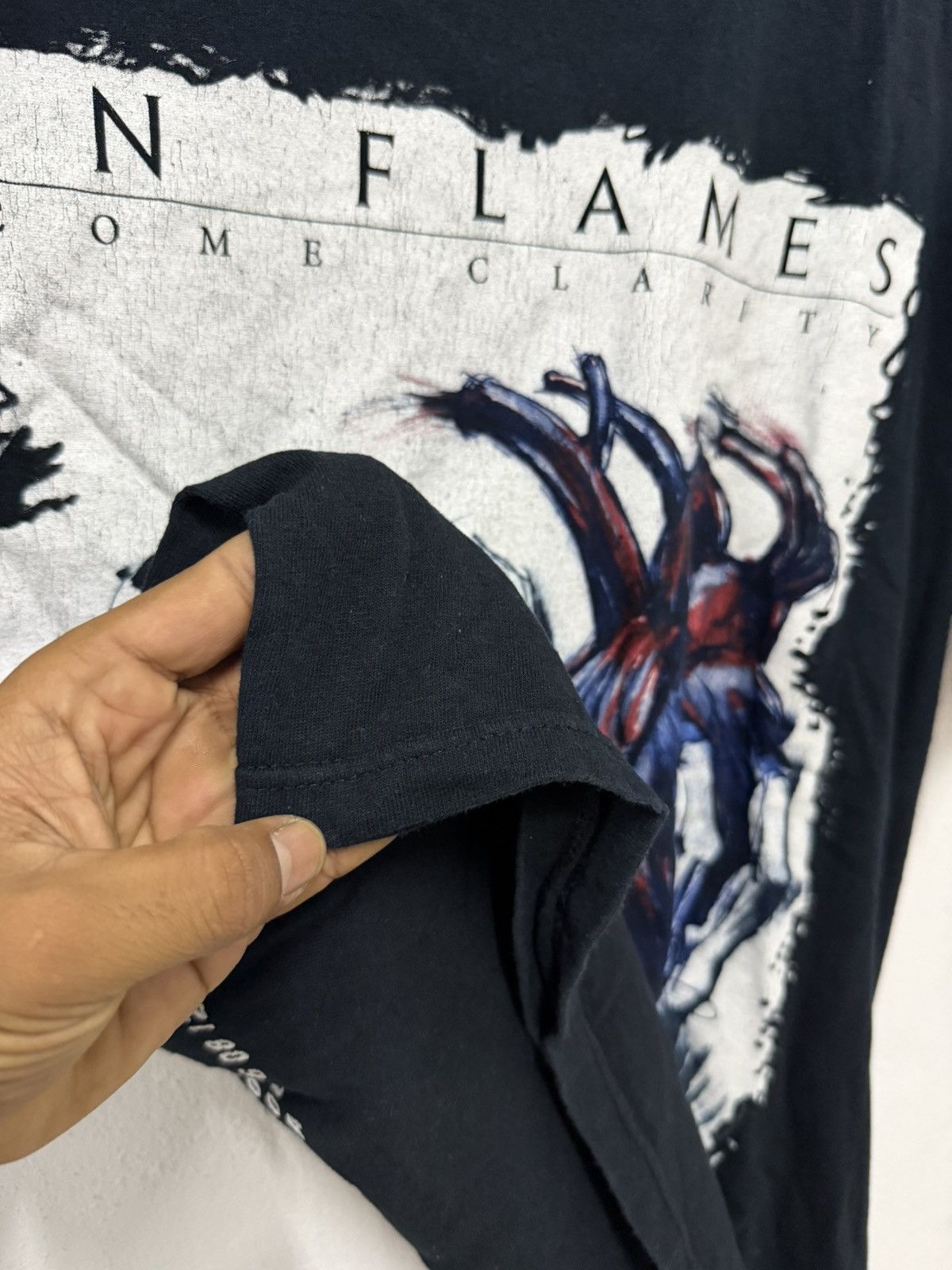 Band Tees Vintage In Flames come clarity t-shirt Size US L / EU 52-54 / 3 - 6 Thumbnail