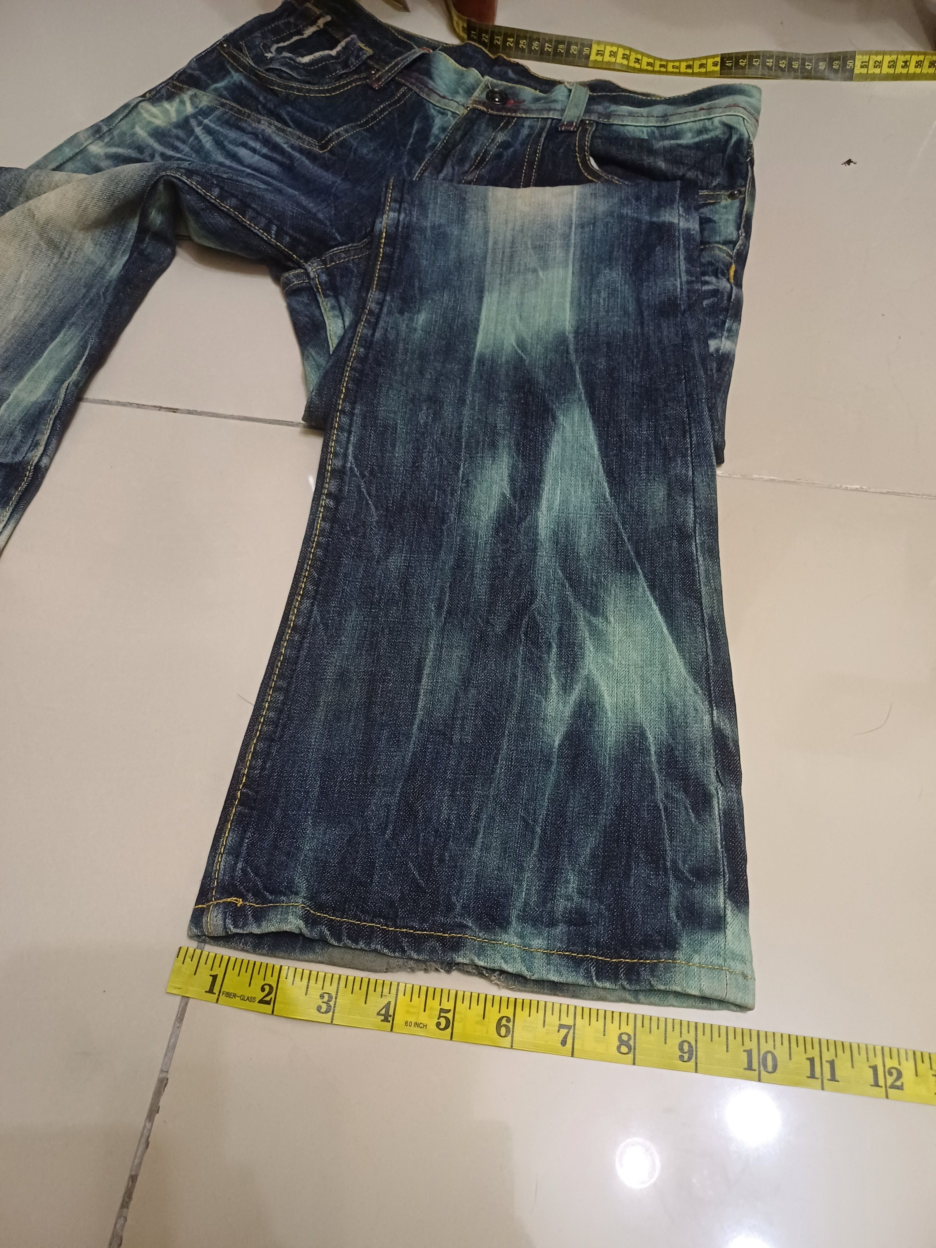 semanticdesign Crazy flared jeans, semantic design ..snake leather Size US 32 / EU 48 - 20 Thumbnail