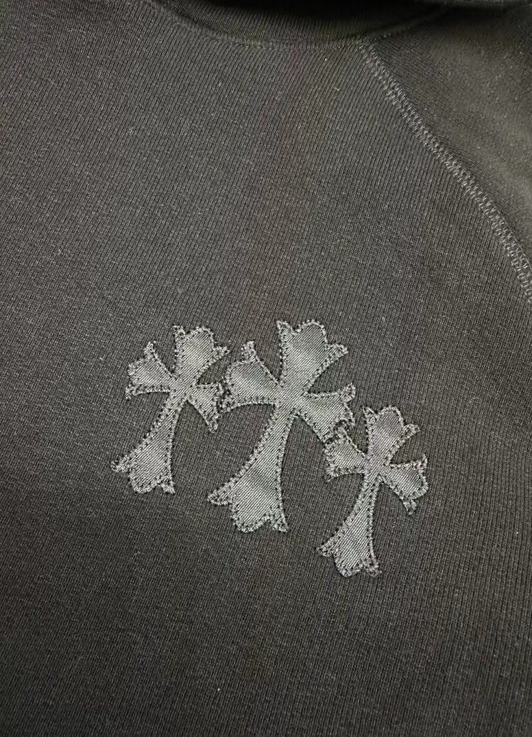 Chrome Hearts Chrome Hearts XL 711 Cemetery Cross Nylon Hoodie Sweater Size US XL / EU 56 / 4 - 5 Thumbnail
