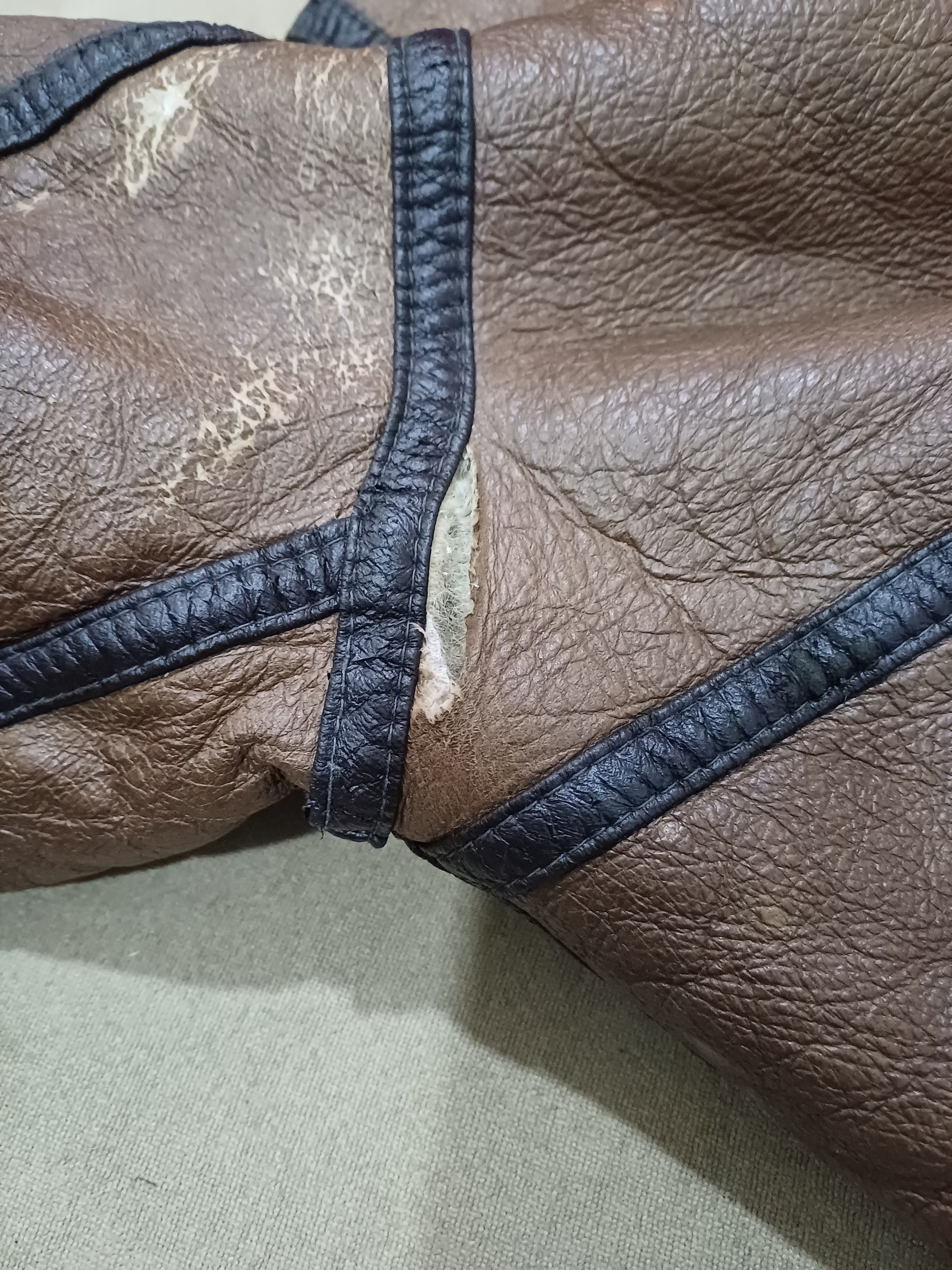 Vintage Vintage 80's B-3 Sheepskin Shearling Jacket Size US M / EU 48-50 / 2 - 14 Thumbnail