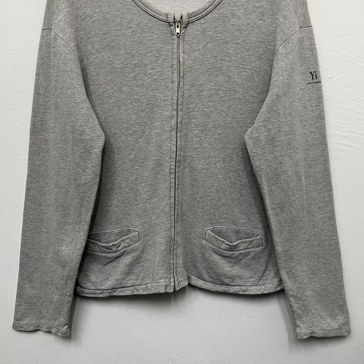 Yohji Yamamoto Y’s Yohji Yamamoto Zip Cropped Sweater Size US M / EU 48-50 / 2 - 4 Thumbnail