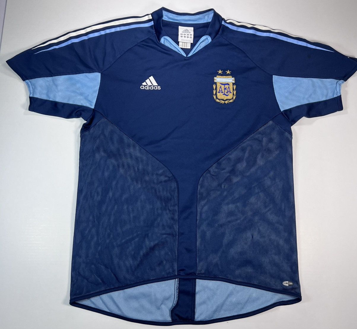 Adidas Adidas Argentina 2003 - 2005 away jersey soccer football Size US M / EU 48-50 / 2 - 1 Thumbnail
