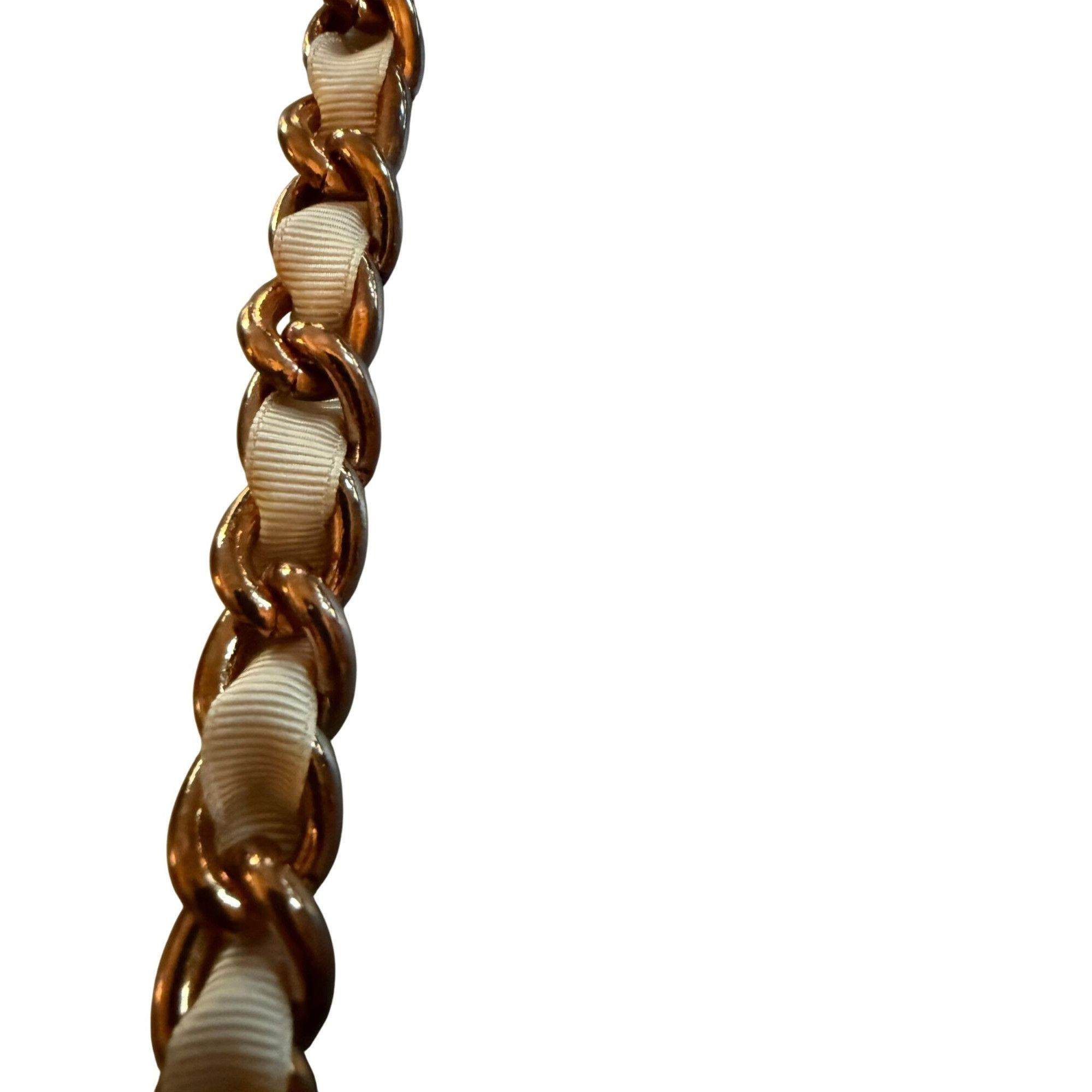 Coldwater Creek Vintage Coldwater Creek Gold-Tone Chain Link Necklace With W Size ONE SIZE - 3 Thumbnail
