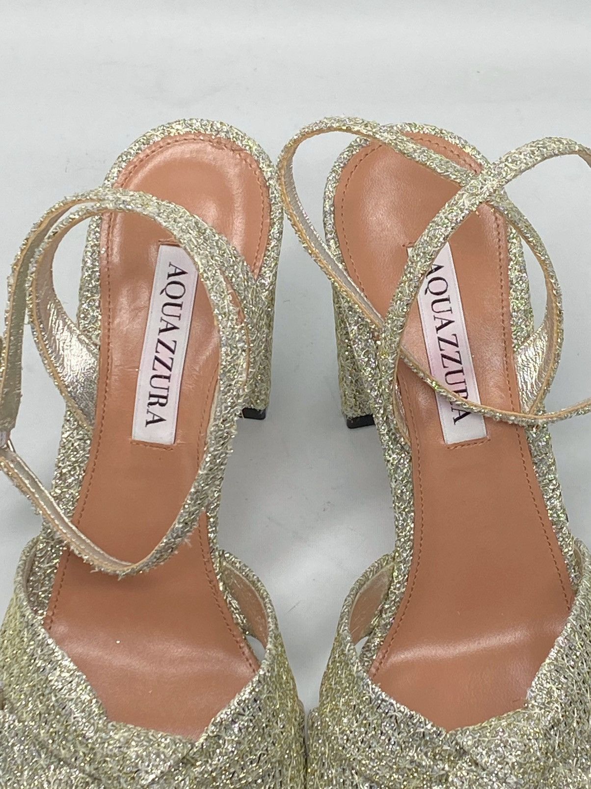 Aquazzura Aquazzura Nina 85MM Knotted Sandals size 38 Size US 8 / IT 38 - 11 Thumbnail