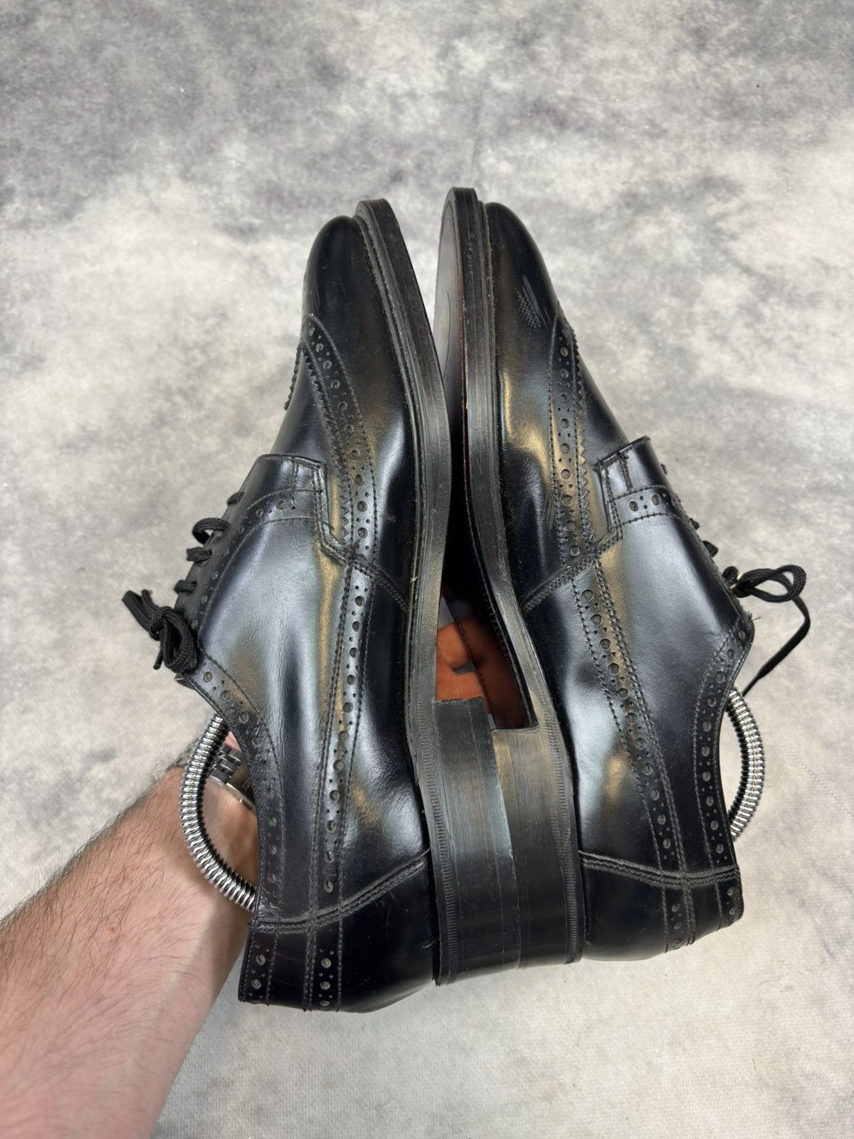 Designer × Vintage Vintage Classic Leather Boots Made UK Brand New avantgarde Size US 11 / EU 44 - 6 Thumbnail