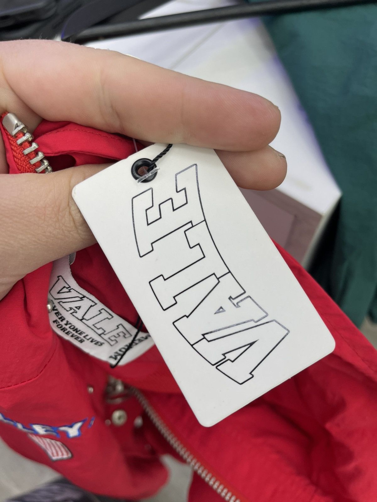Vale Vale lives “usa” track jacket (red) Size US M / EU 48-50 / 2 - 7 Thumbnail