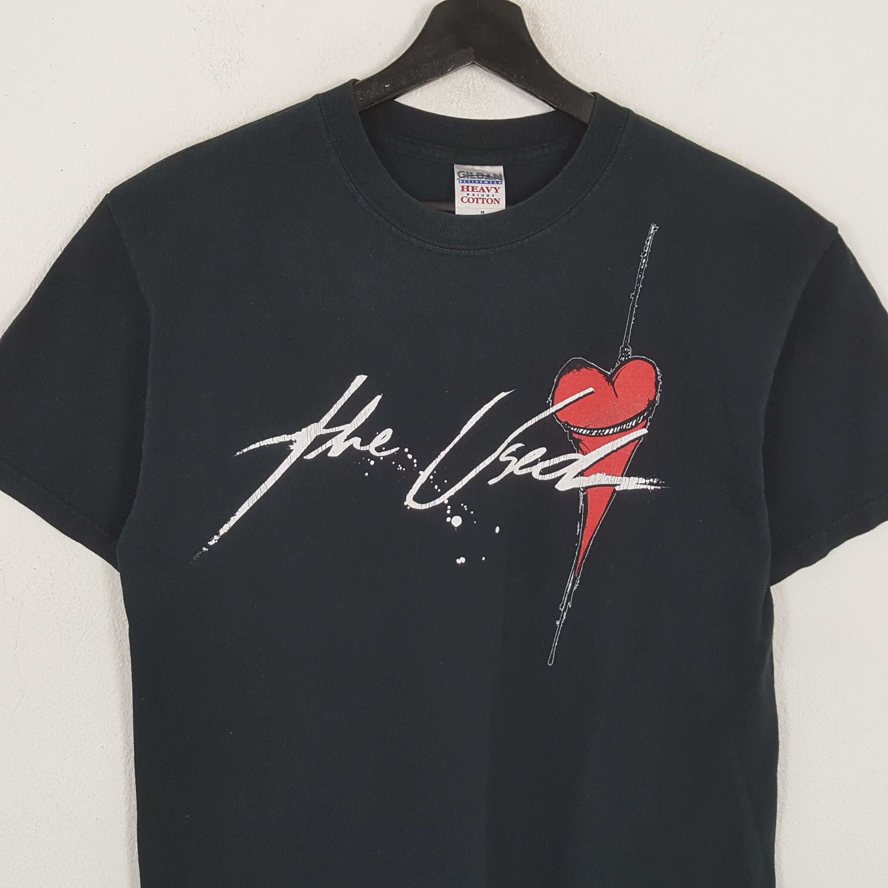 Band Tees × Vintage THE USED Rock Band Music Streetwear Vintage Tshirt Size US M / EU 48-50 / 2 - 2 Thumbnail