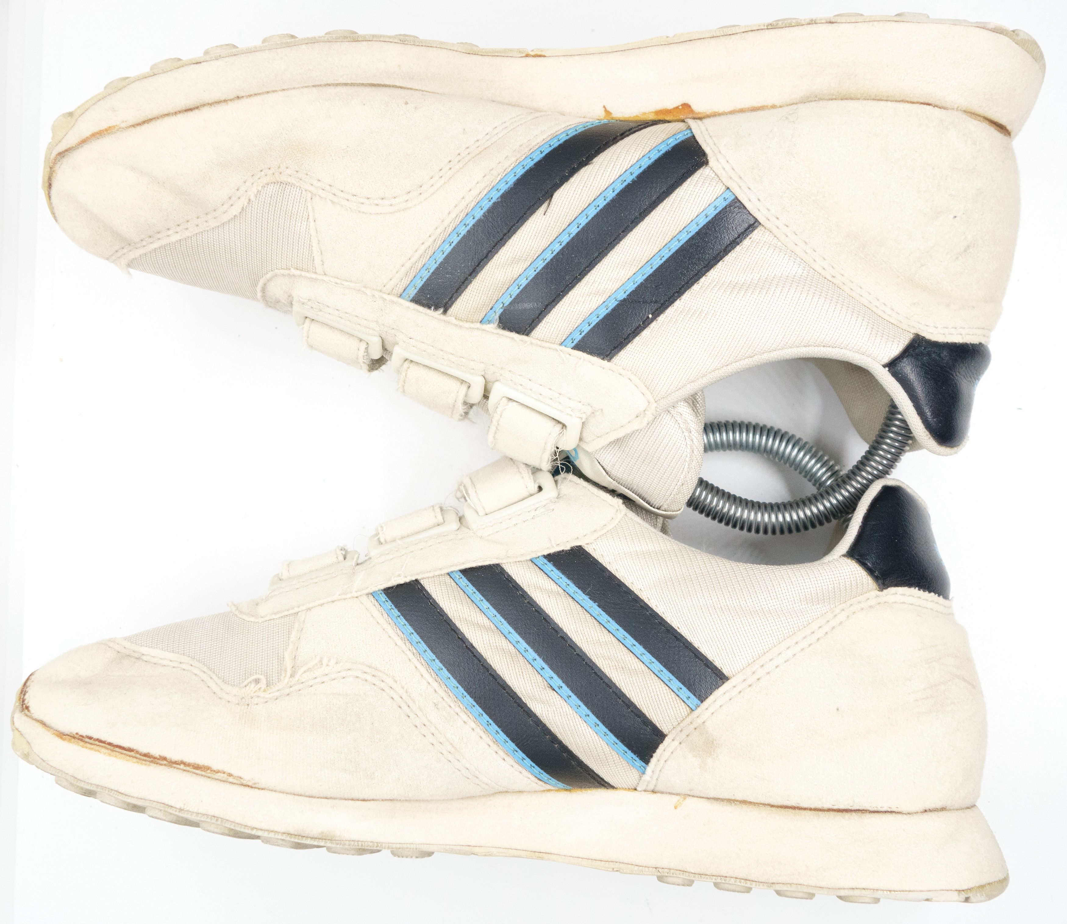 Adidas 1989 Velcro Quitar Sneakers Vintage 80s 90s Size US 8.5 / EU 41-42 - 3 Thumbnail