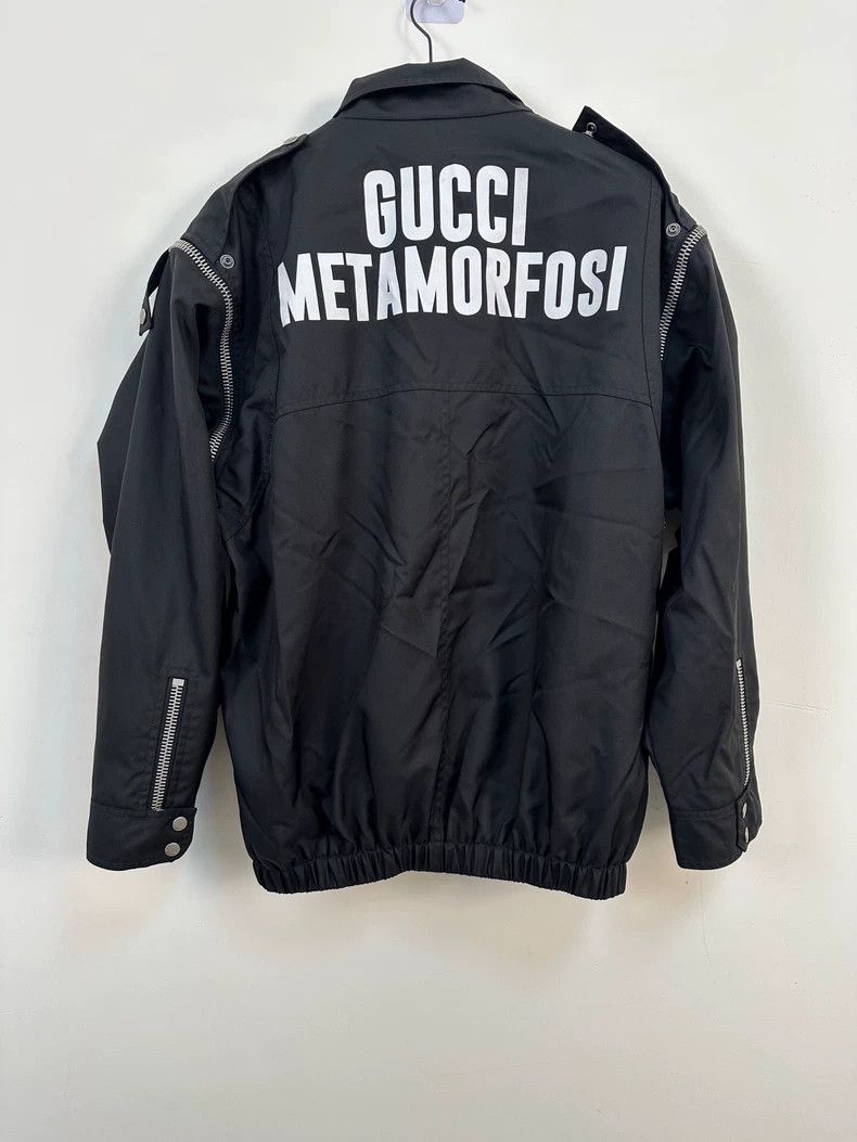 Gucci Gucci Motorcycle jacket black coat 2502-Nextarrow Size US L / EU 52-54 / 3 - 5 Thumbnail